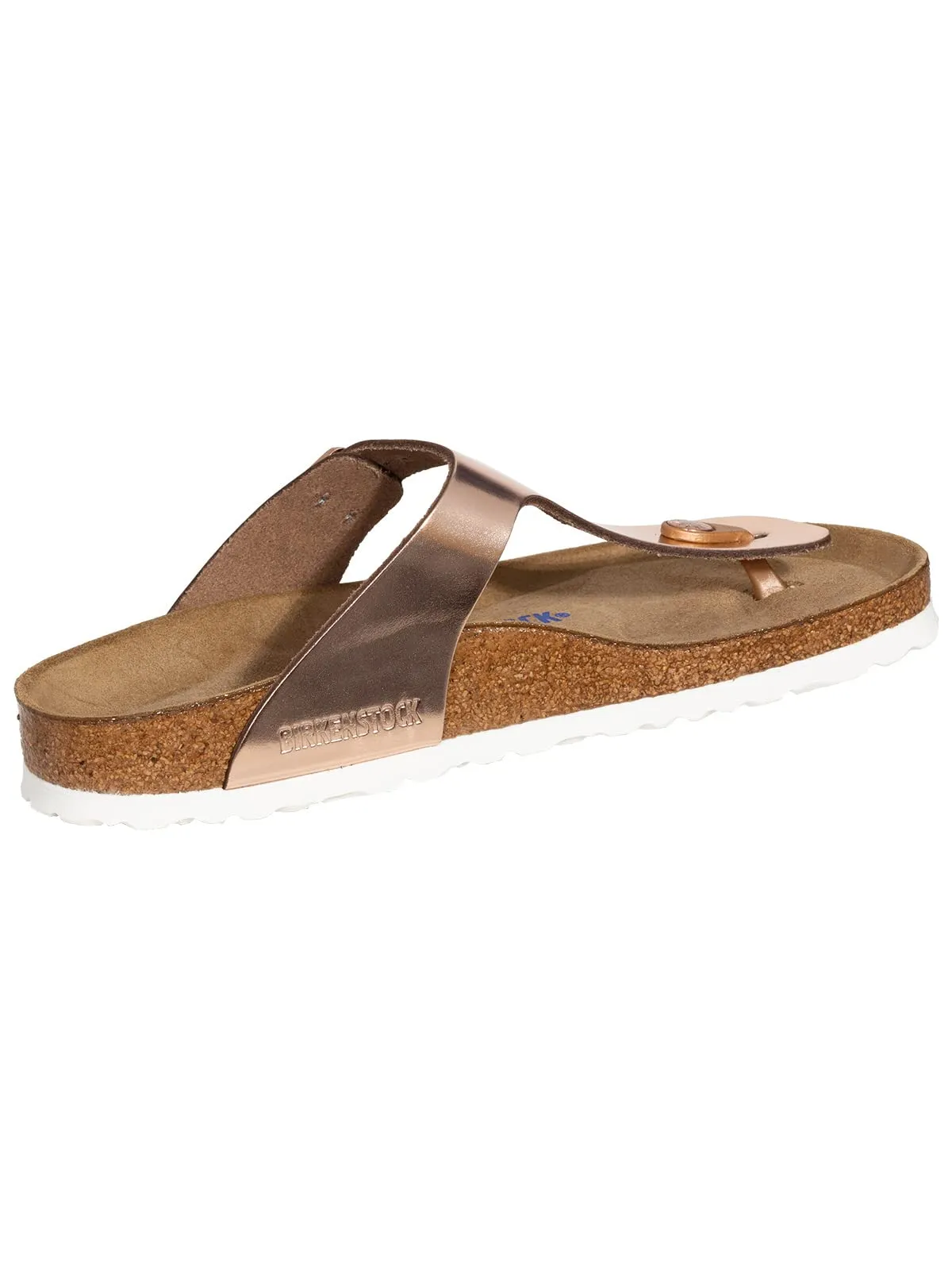 Birkenstock Giza SFB Infradito, Rame Metallico, 36 EU Stretta - immagine 4