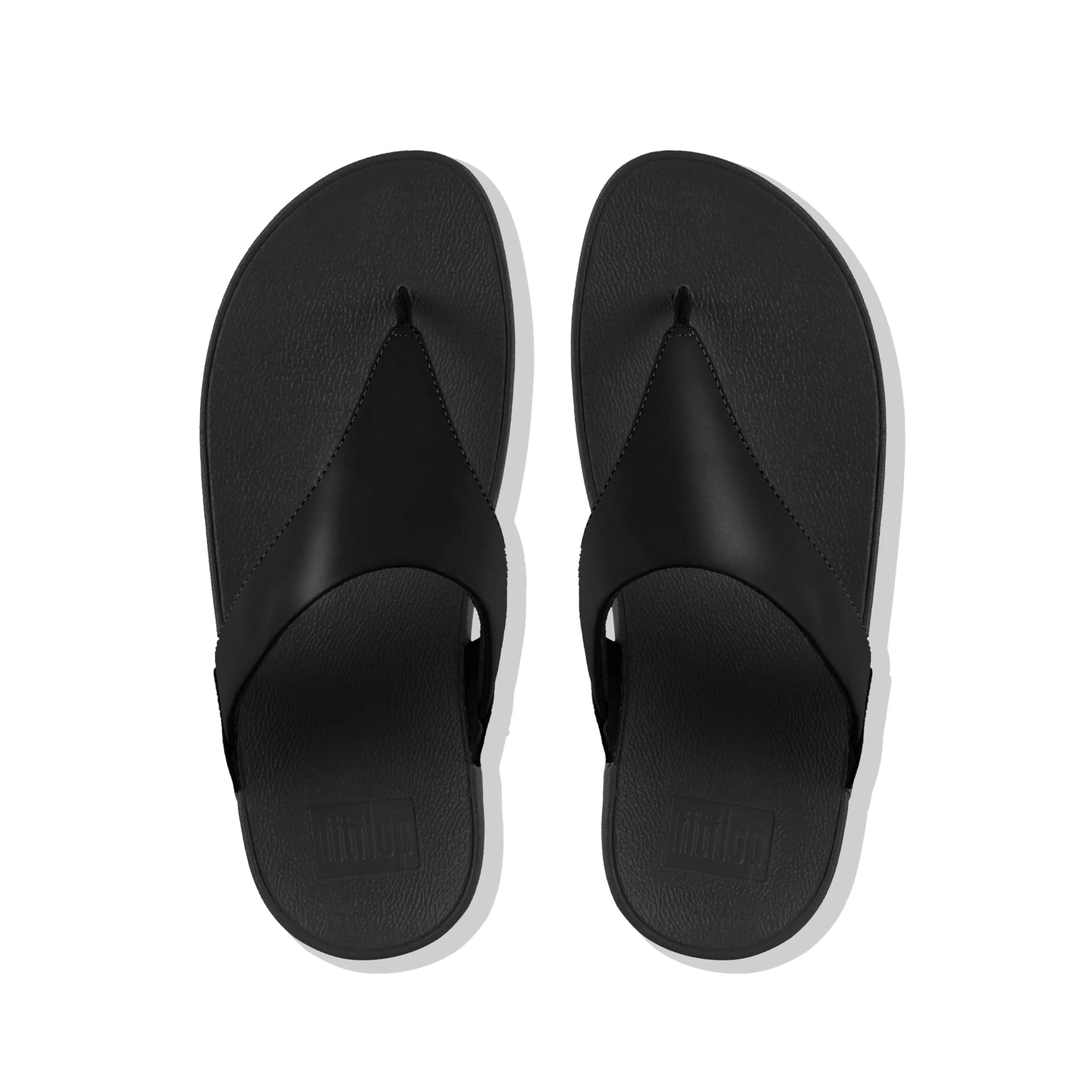 Fitflop Lulu Toepost Sandali Donna, Nero, 36 EU - immagine 6