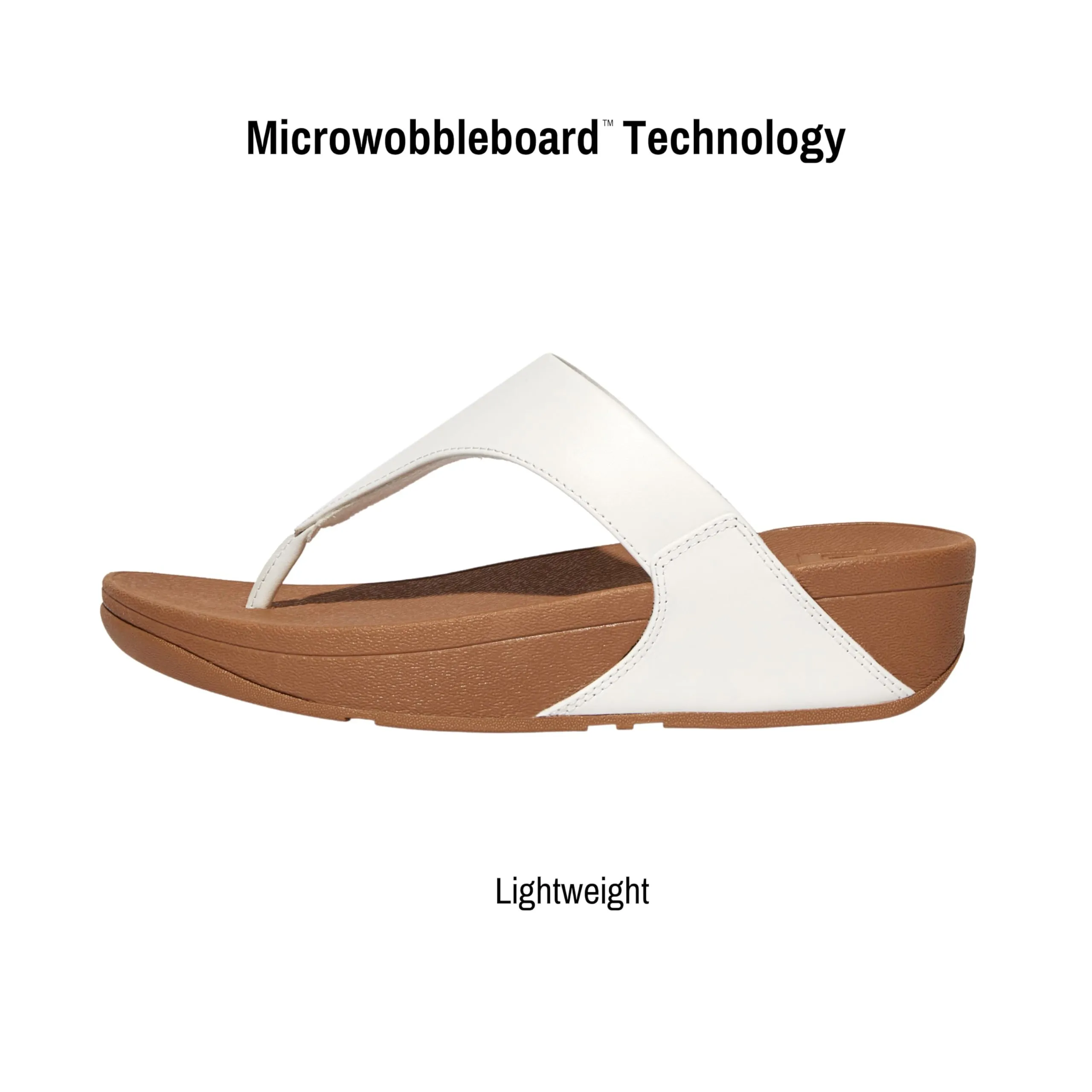 Fitflop Lulu Infradito in pelle Urban White - immagine 6
