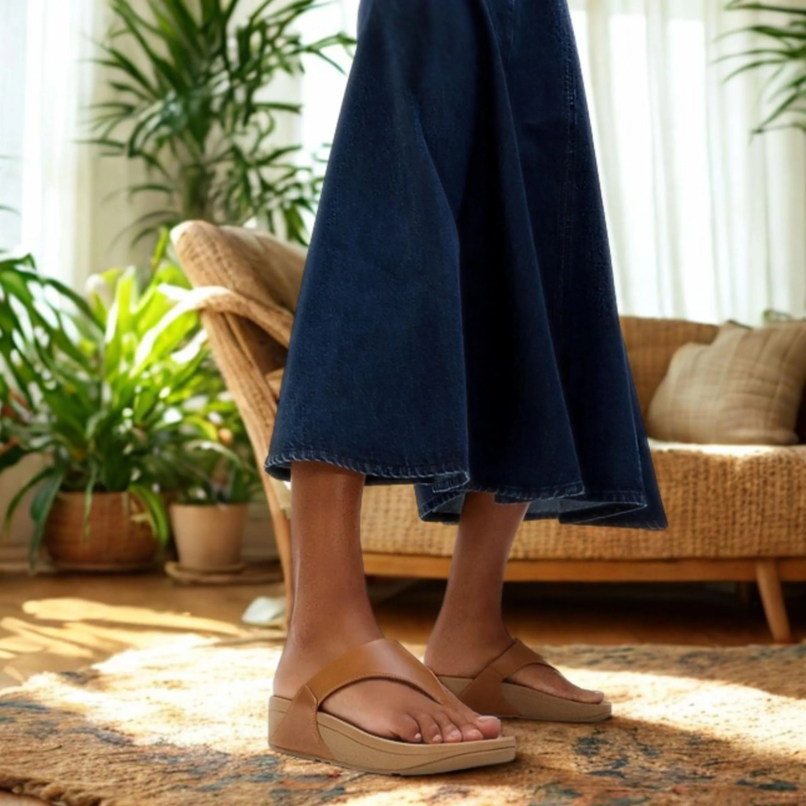 Fitflop Lulu Sandali in pelle Light Tan - immagine 6