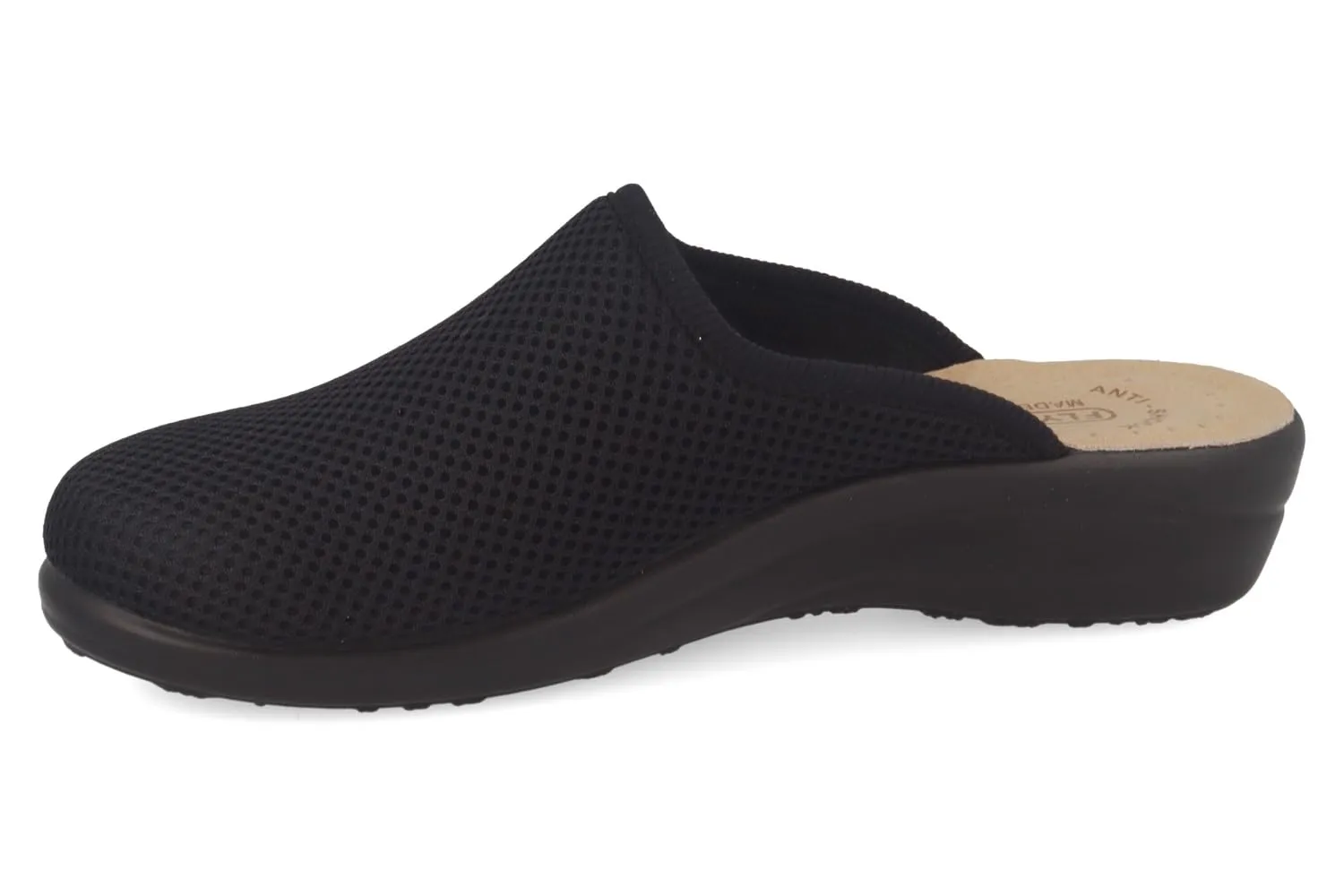 Fly Flot Fresh Woman Pantofole Donna Traspiranti in Rete Elastica, Nero, 35 - immagine 4