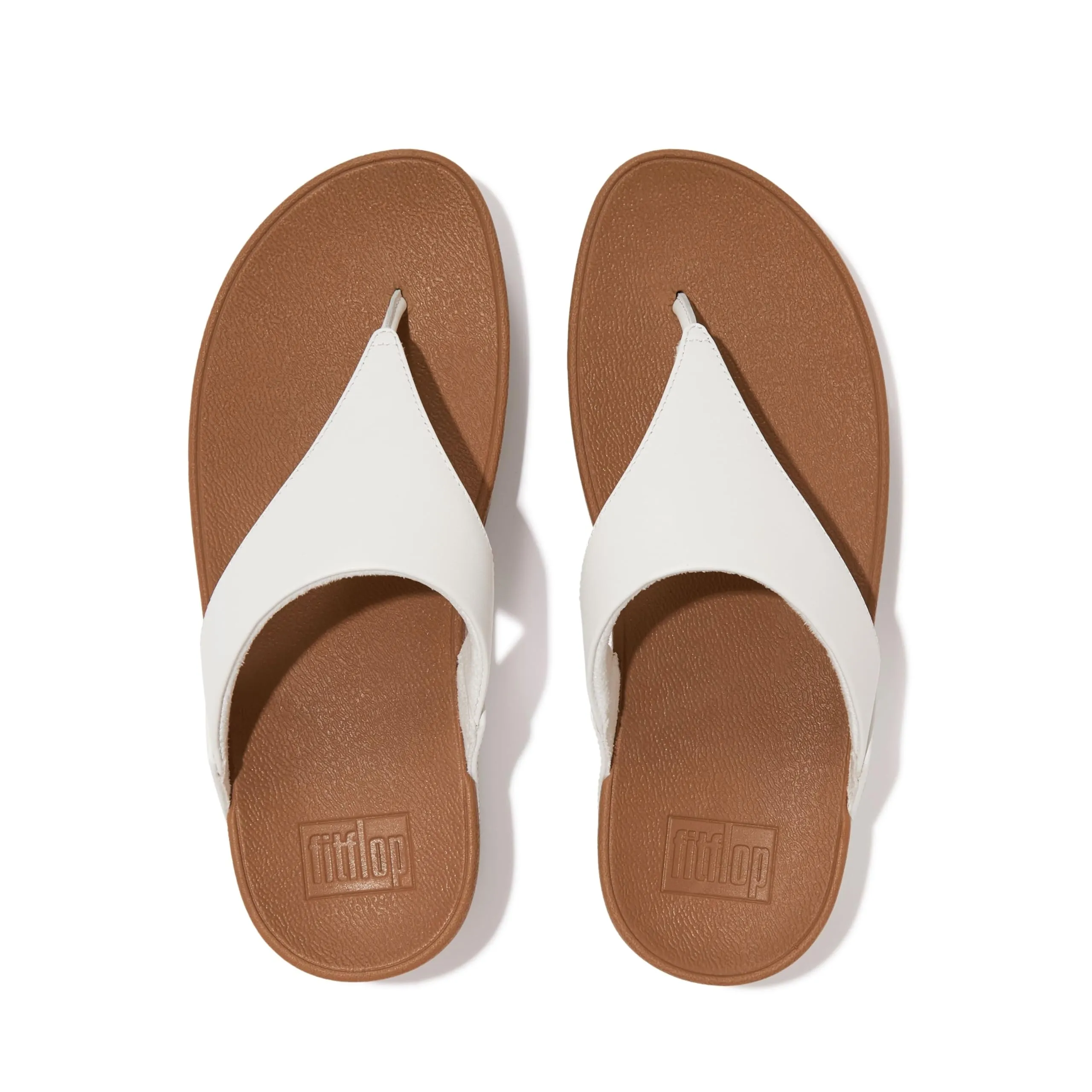 Fitflop Lulu Sandali in Pelle Urban White 024 - immagine 5