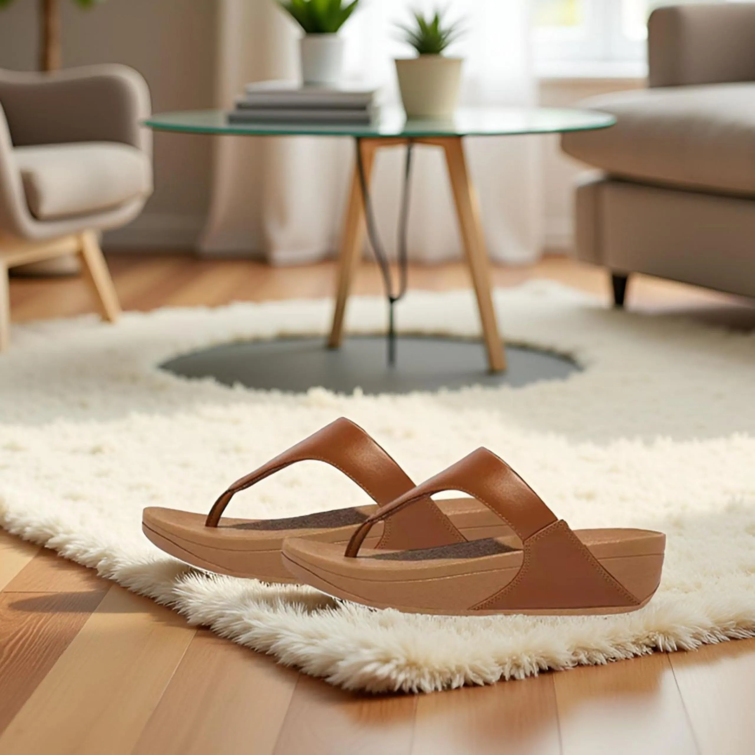 Fitflop Lulu Sandali in pelle Light Tan - immagine 7