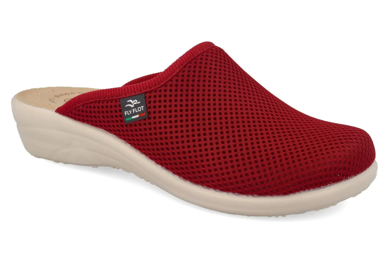 Fly Flot Anoya Pantofole Donna Traspiranti in Tessuto Tecnico, Bordeaux, 39 - immagine 1
