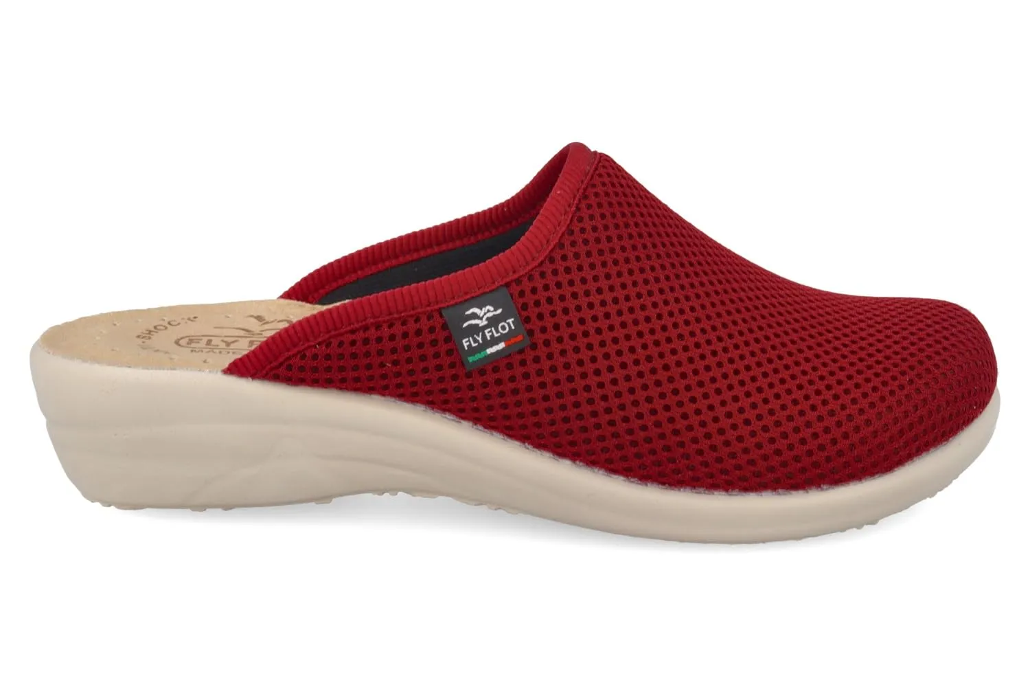 Fly Flot Anoya Pantofole Donna Traspiranti in Tessuto Tecnico, Bordeaux, 39 - immagine 3