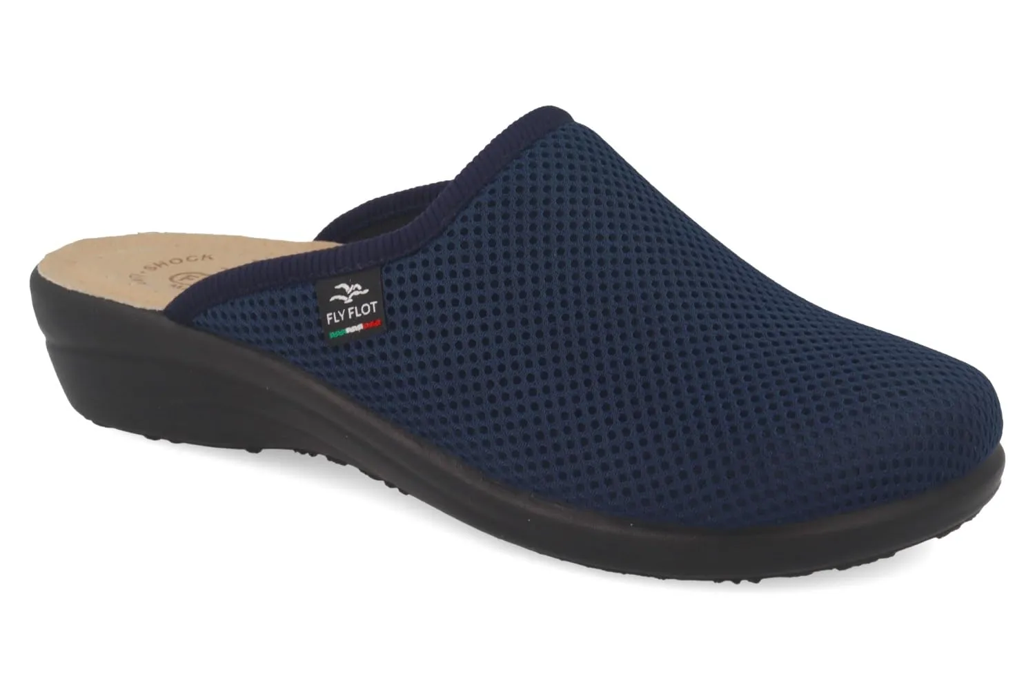 Fly Flot Fresh Woman Pantofole Donna Traspiranti in Rete Elastica, Blu, 36 - immagine 1