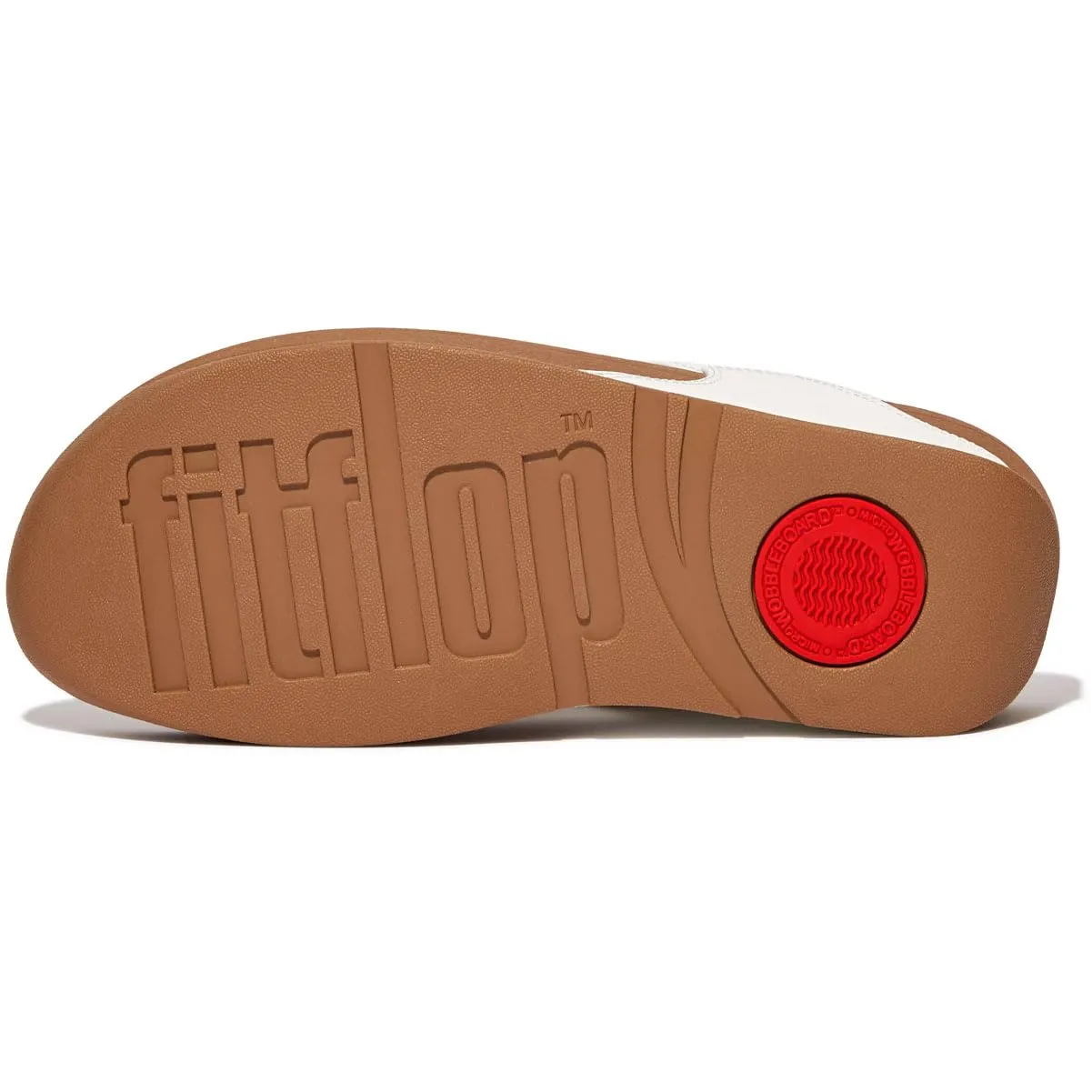 Fitflop Lulu Sandali da Donna in Pelle con Plateau - Bianco, 37.5 EU - immagine 5