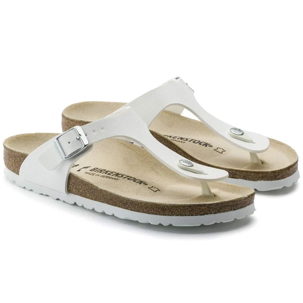 Birkenstock Arizona Birko-Flor - Bianco, 43 EU Schmal - immagine 6