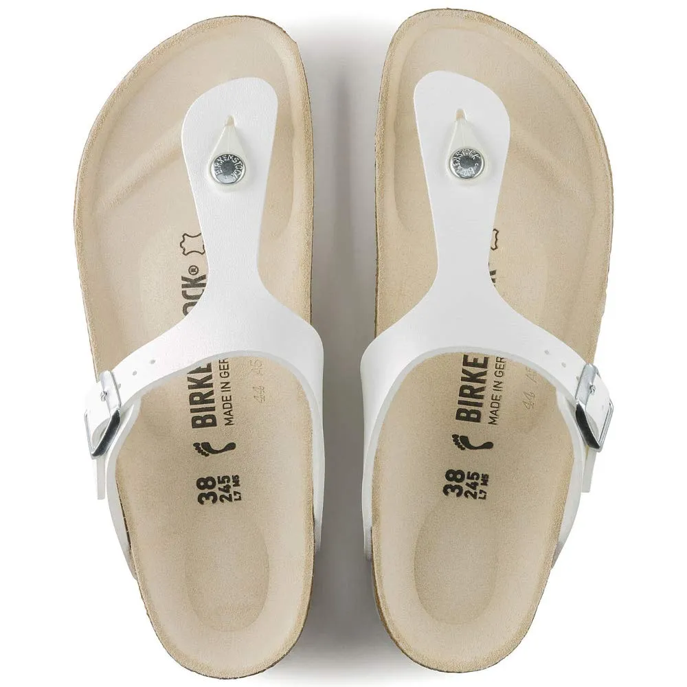 Birkenstock Arizona Birko-Flor - Bianco, 43 EU Schmal - immagine 7