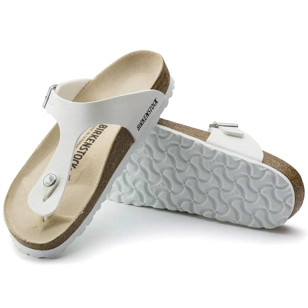 Birkenstock Arizona Birko-Flor Unisex Adults, White, 39 EU Narrow - immagine 8