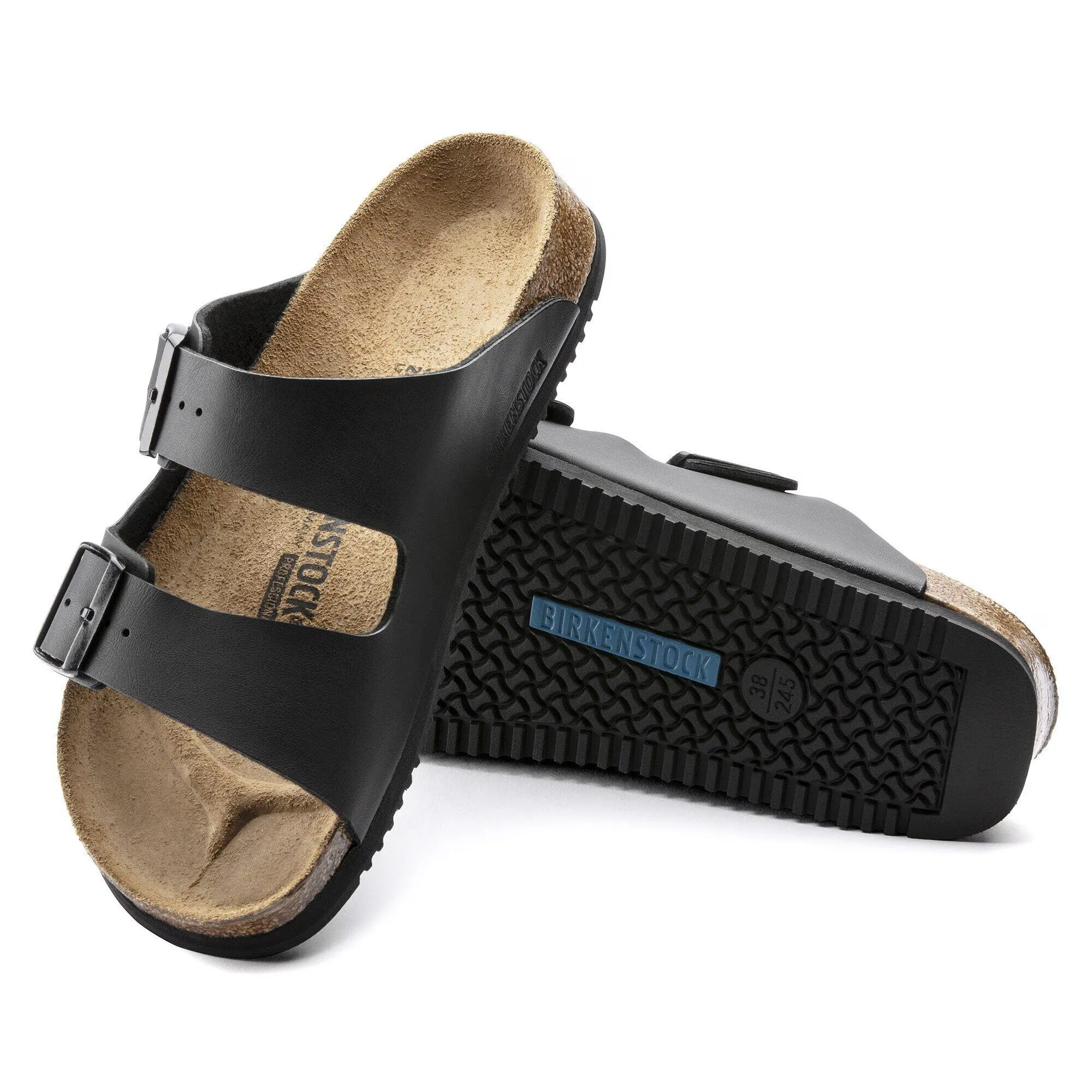 Birkenstock Arizona Prof BF Nero Scarpe da lavoro Sandalo 1018222, 42 EU - immagine 9