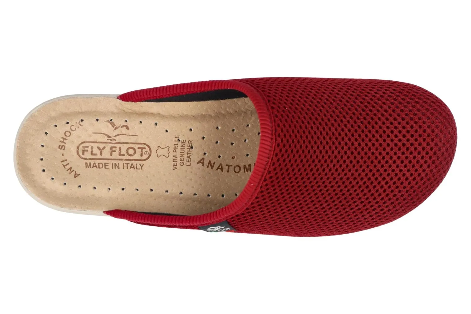 Fly Flot Fresh Woman Pantofole Donna Traspiranti in Rete Elastica, Bordeaux, 37 - immagine 2