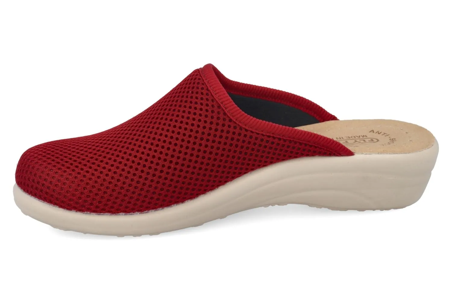 Fly Flot Fresh Woman Pantofole Donna Traspiranti in Rete Elastica, Bordeaux, 37 - immagine 4