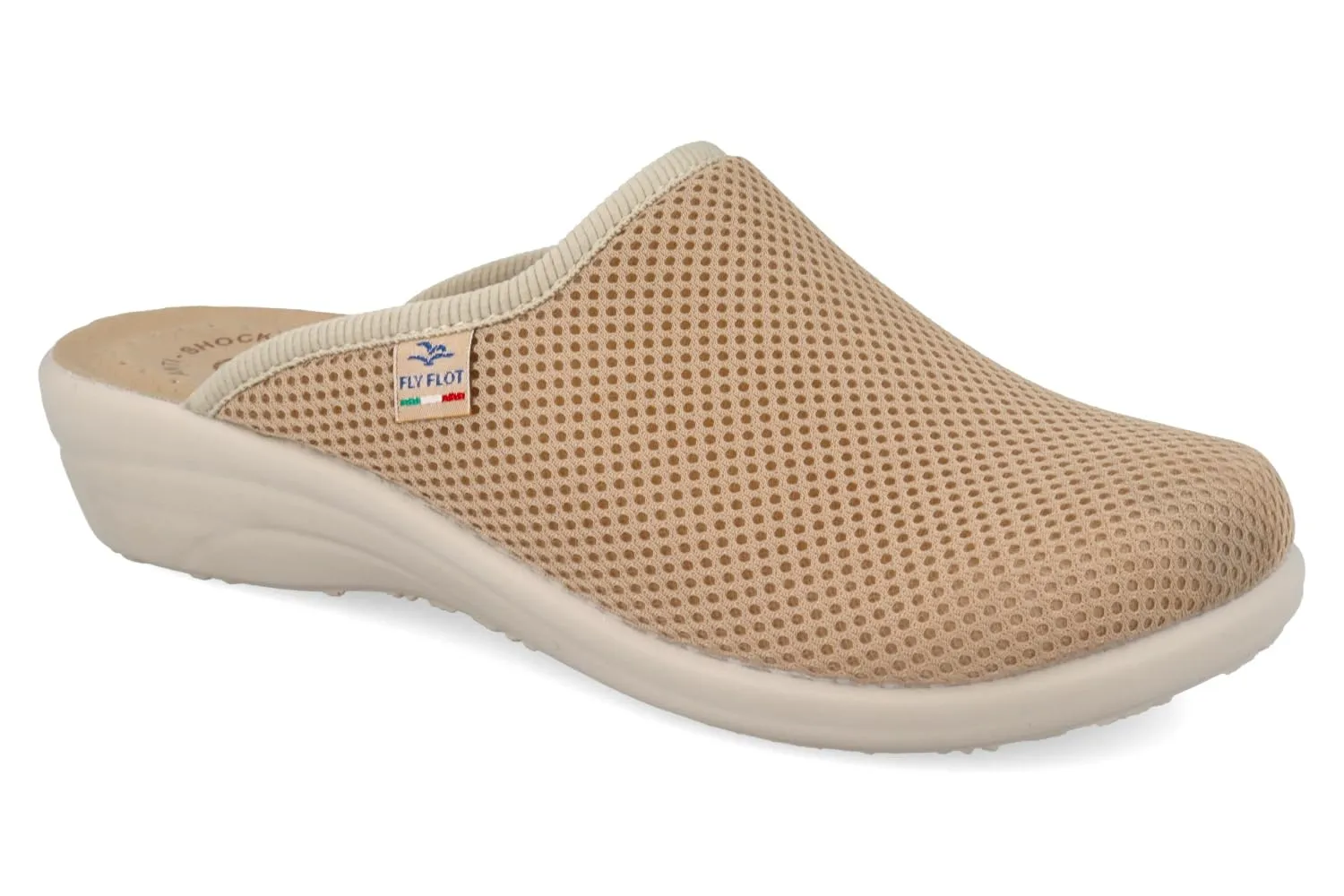Fly Flot Fresh Woman Pantofole Donna Traspiranti Beige, 37 - immagine 1