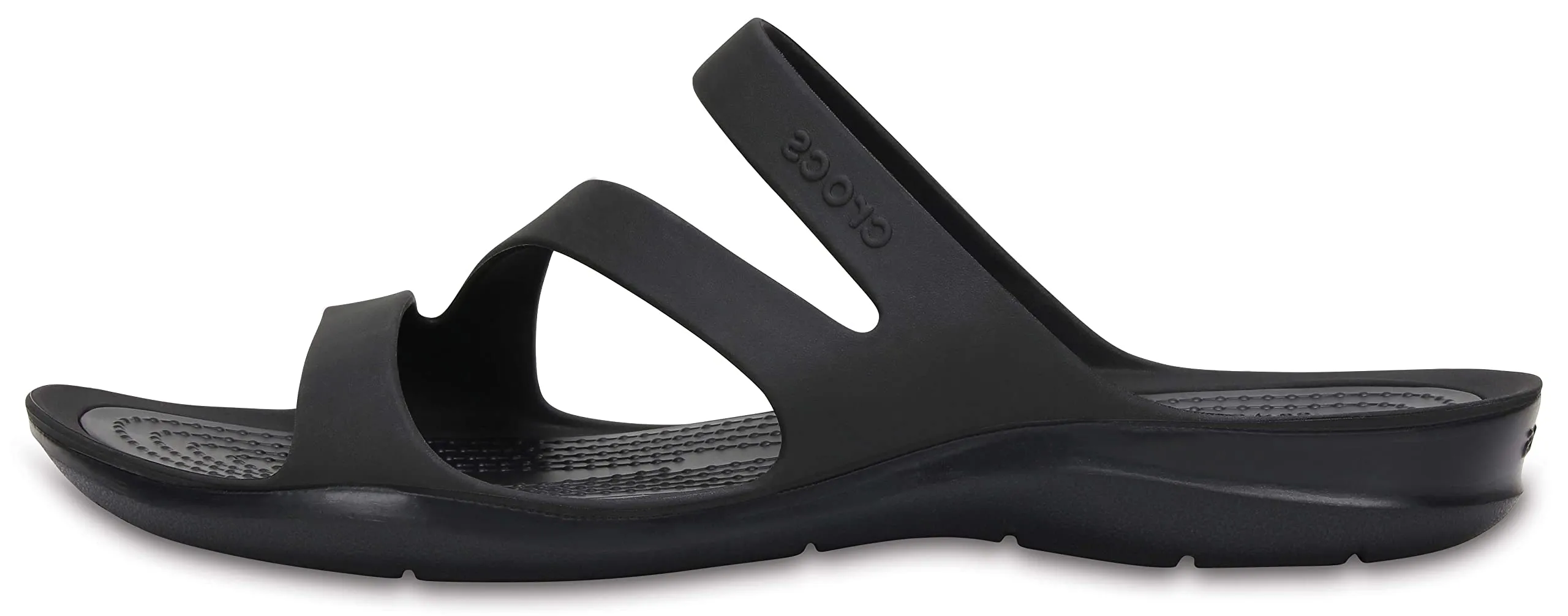 Crocs Swiftwater Sandalo Donna, Nero, EU 42-43 - immagine 8