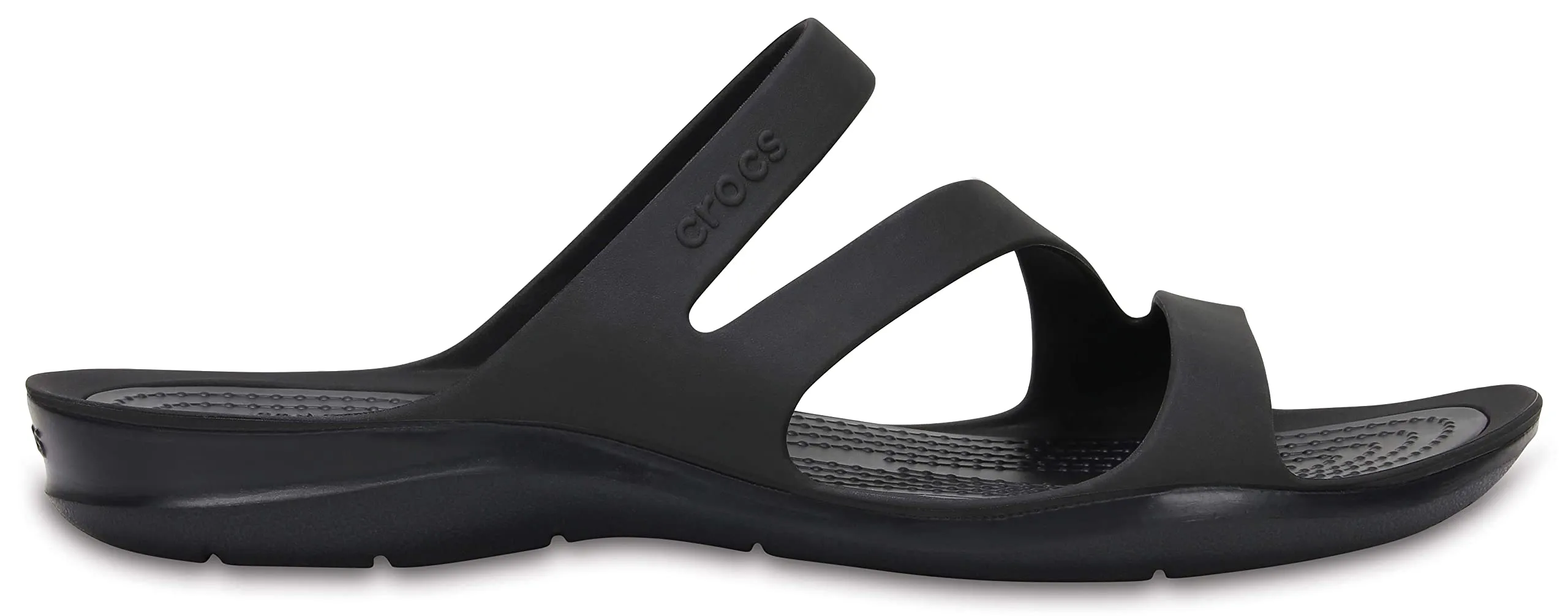 Crocs Swiftwater Sandalo Donna, Nero, EU 37-38 - immagine 5