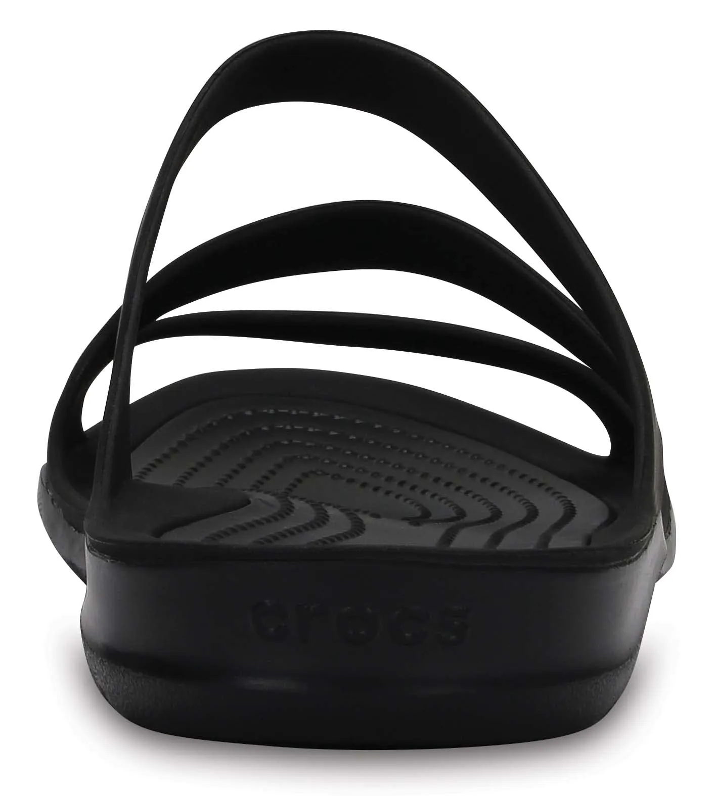 Crocs Swiftwater Sandalo Donna, Nero, EU 39-40 - immagine 2