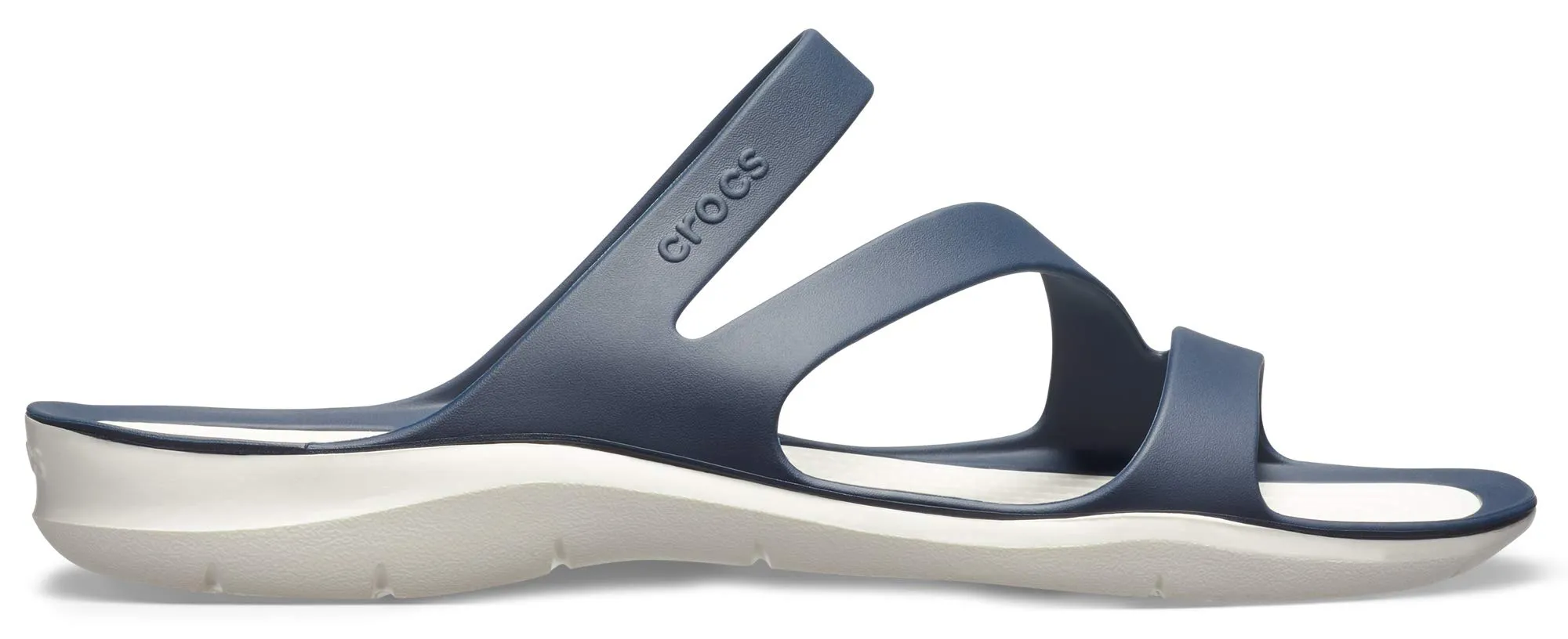 Crocs Swiftwater Sandalo Donna, Blu Navy/Bianco, EU 41-42 - immagine 1