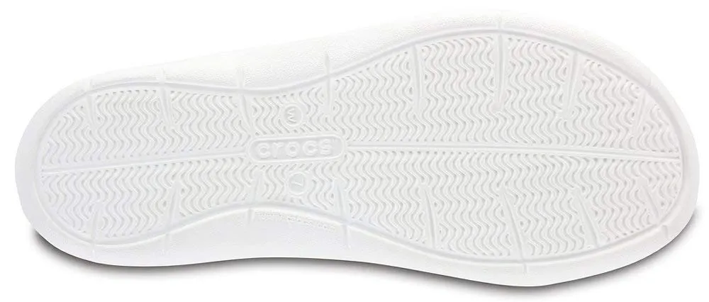 Crocs Swiftwater Sandalo, Grigio Fumo/Bianco, Donna, EU 34-35 - immagine 7