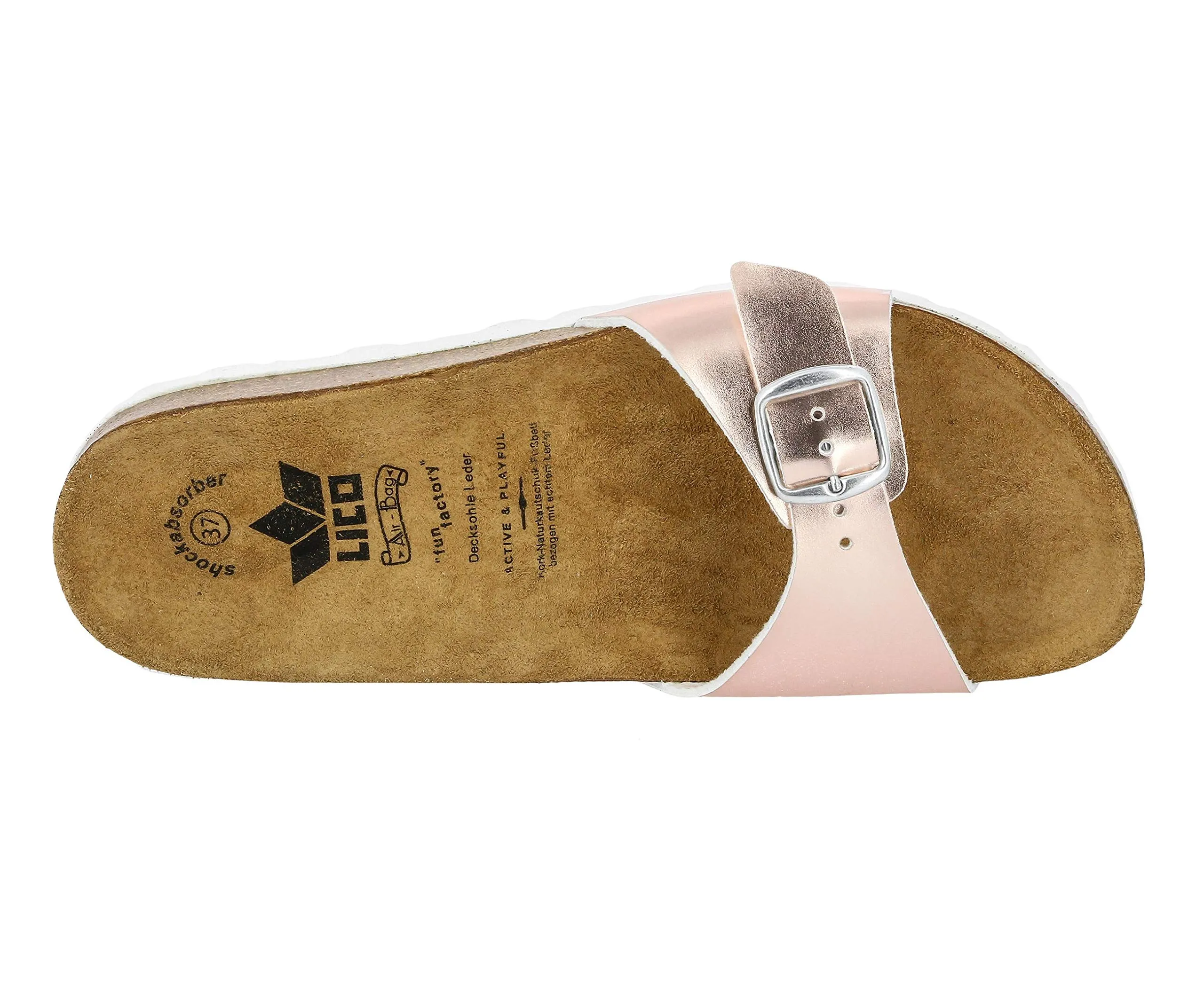 Lico Bioline Once More Ciabatte Donna, Rosa, 38 EU - immagine 2