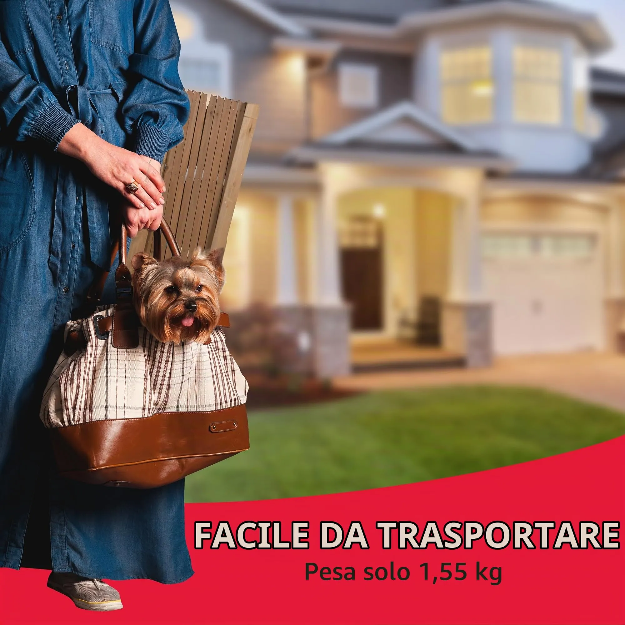 MaxxPro Cancelletto di Sicurezza Retrattile per Cani, 30-117 cm x 90 cm - immagine 6