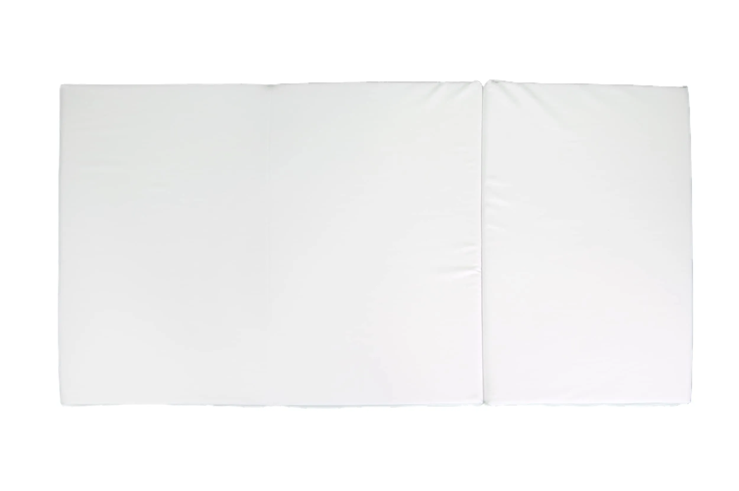 GHIOCUSCINI Materasso Pieghevole per Bambini, 120 x 60 x 5 cm, Cotone Bianco, Imbottitura Waterfoam, Made in Italy EN16890:2017 - immagine 3