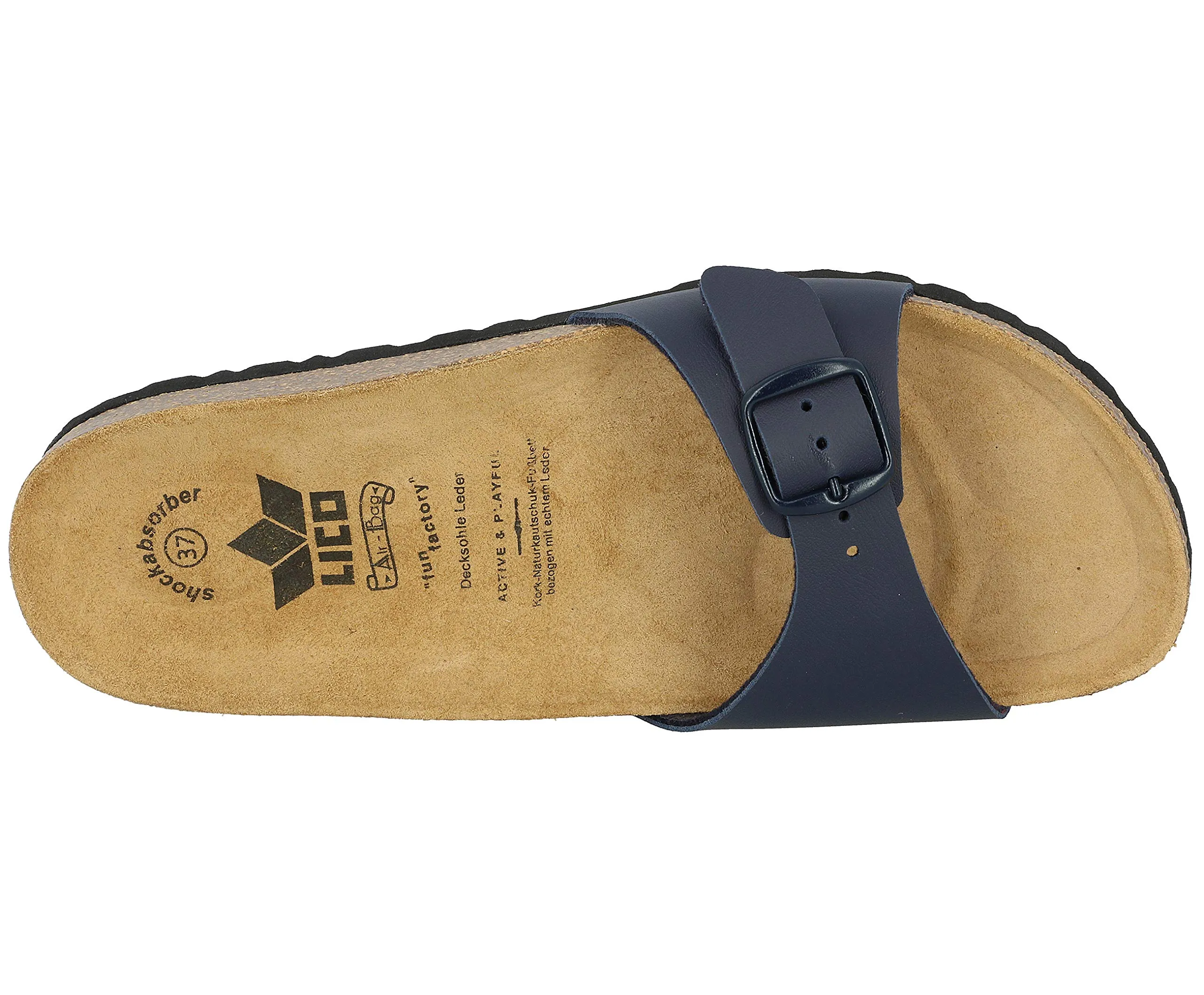Lico Bioline Once Sandali da Donna, Blu Marino, 42 EU - immagine 5