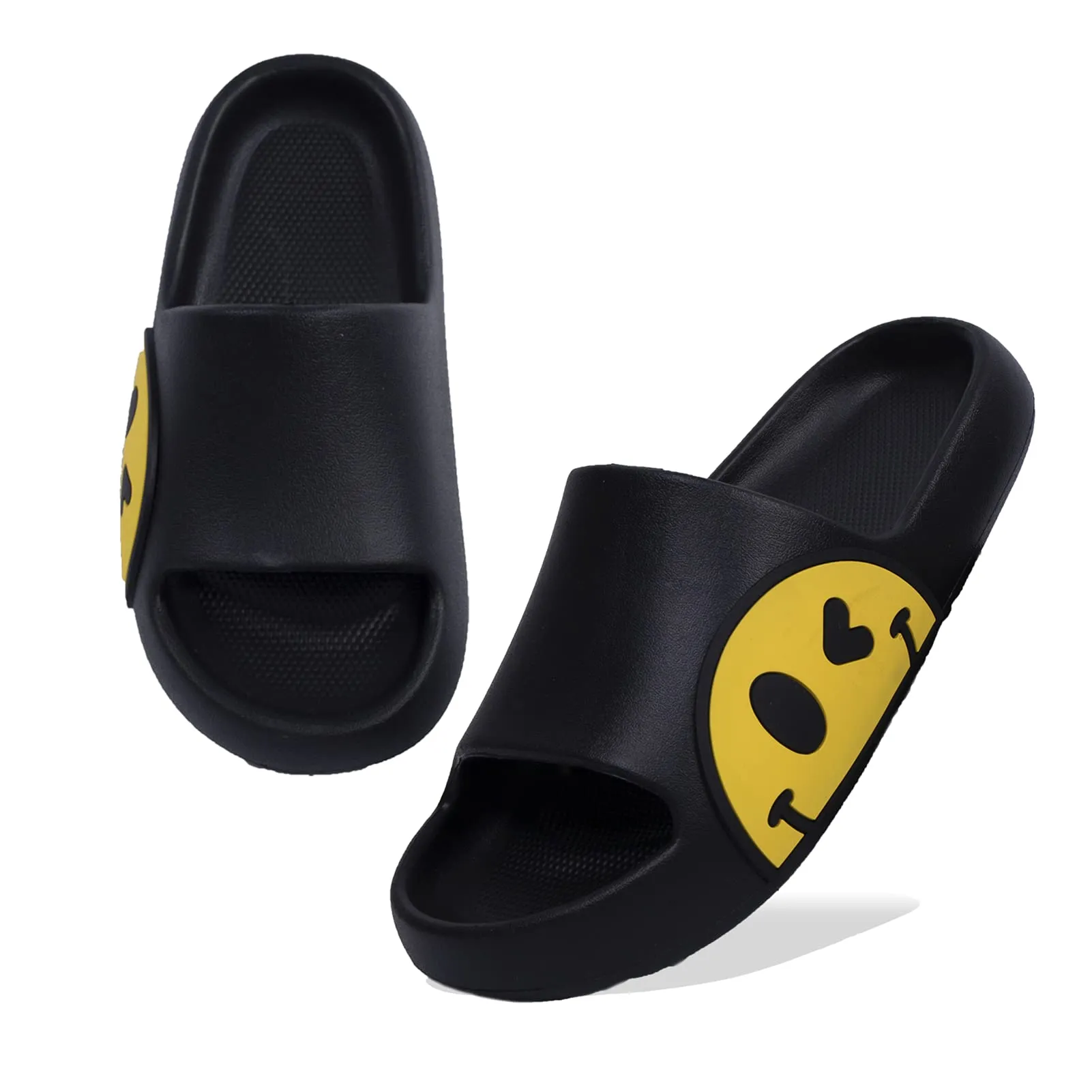 Waysoland Ciabatte in EVA Antiscivolo per Donna Uomo e Bambini, Nero, 33/34 EU - immagine 1