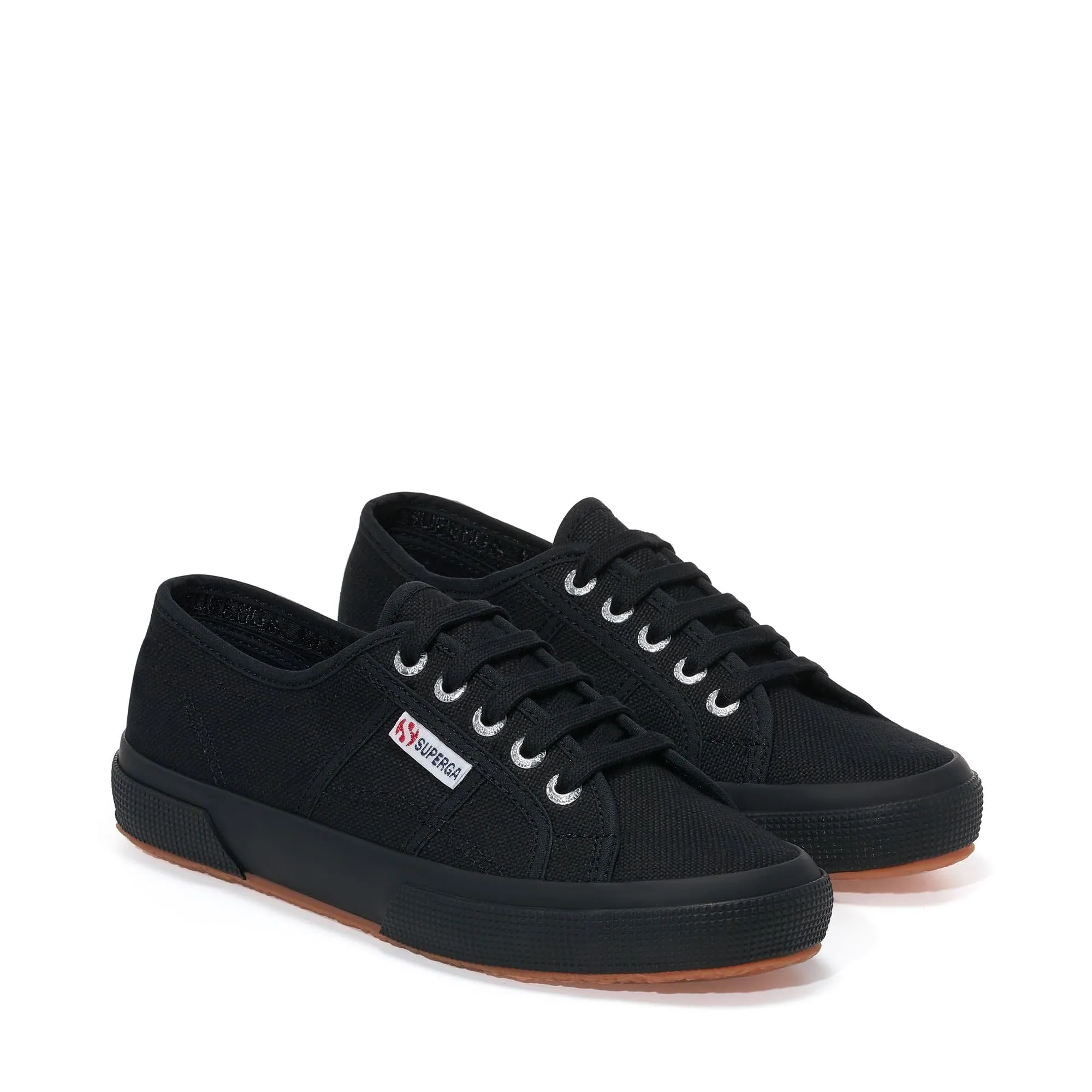 Superga 2790 Platform Women's Sneakers - Black Cotton - immagine 4