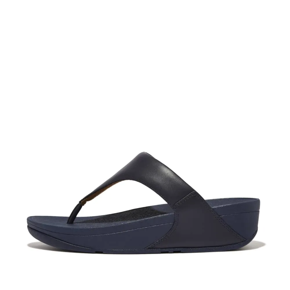 Fitflop Lulu Sandali in Pelle Deepest Blue - immagine 1