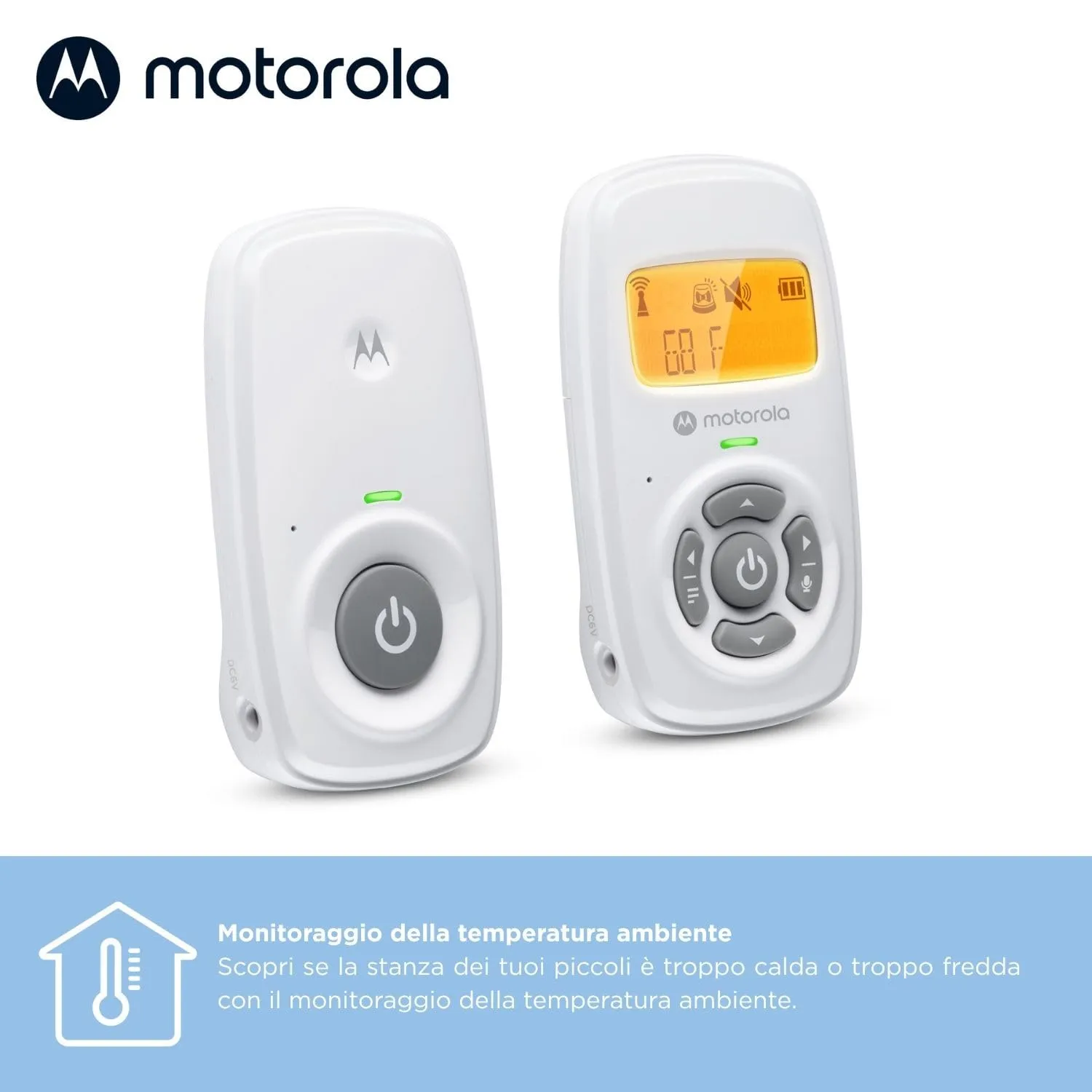 Motorola Nursery AM24 Audio Baby Monitor - immagine 4