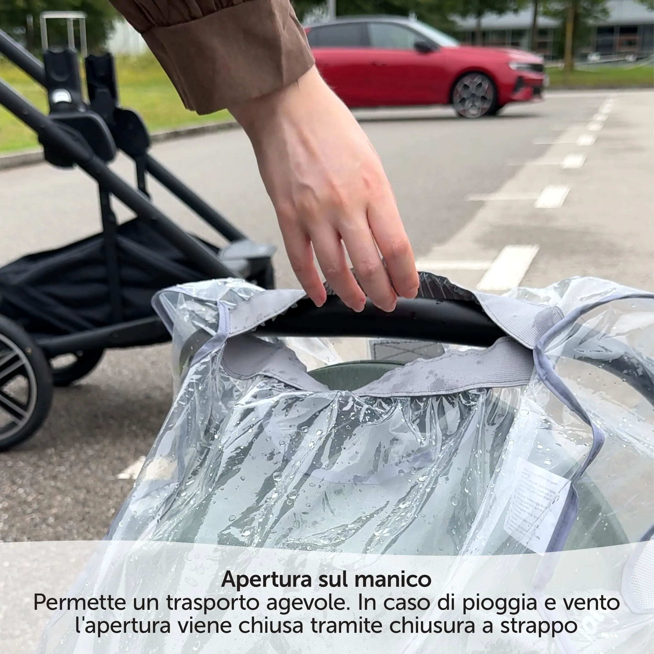 Zamboo Parapioggia Ovetto Universale con Finestra di Contatto - immagine 6