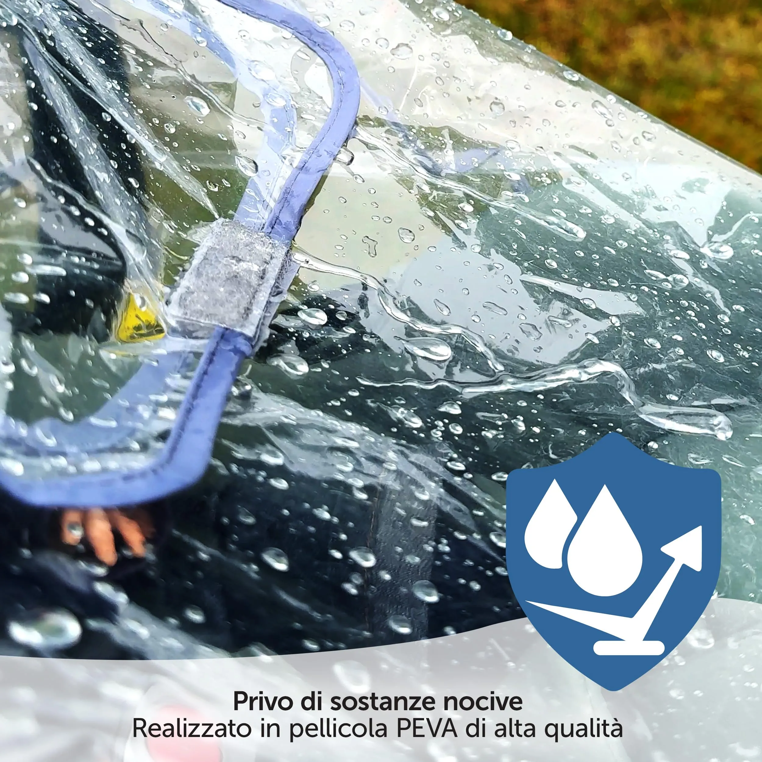 Zamboo Parapioggia Ovetto Universale con Finestra di Contatto - immagine 7
