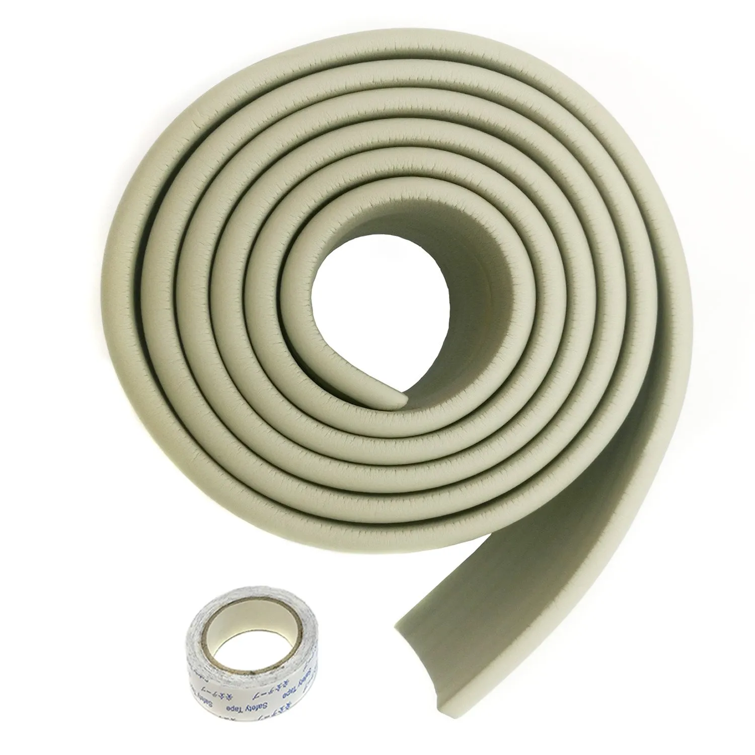 TUKA Protezioni Universale in Schiuma Anti Collisione 200cm x 80mm, Grigio, TKD7002-grey - immagine 1