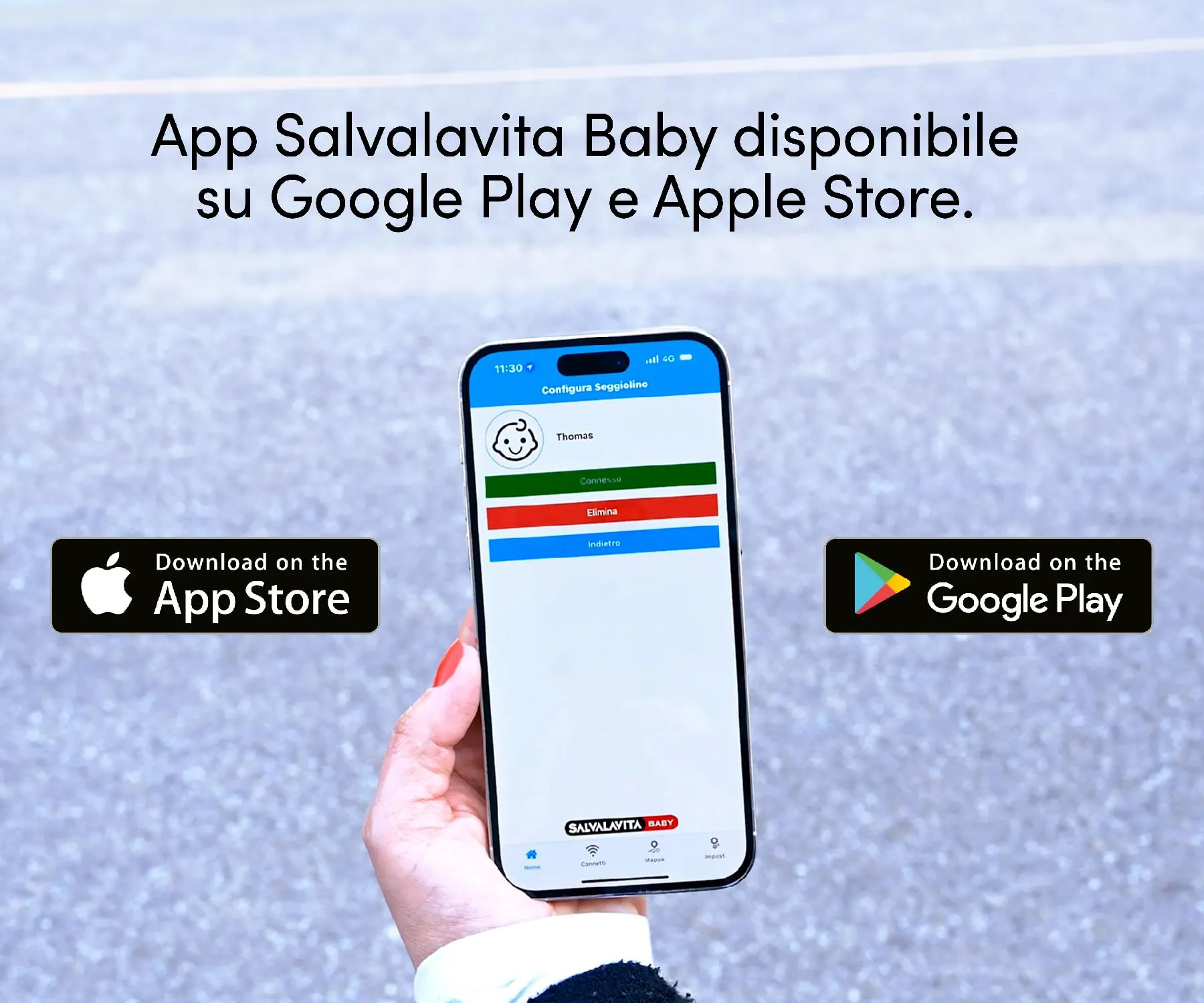 Beghelli Salvalavita Baby Cuscino Antiabbandono per Seggiolini da Auto, fino a 4 anni - immagine 5