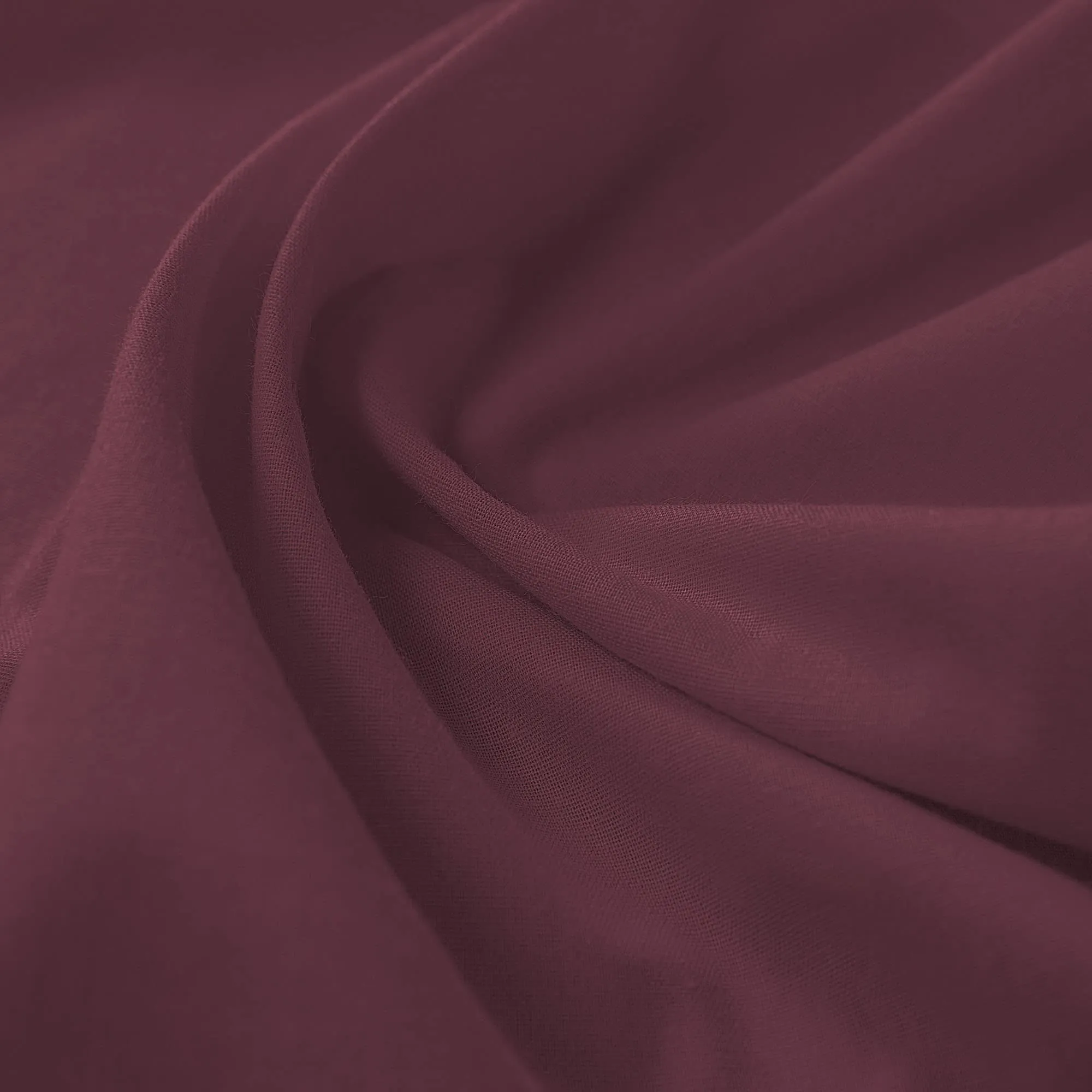 Poligino Federe Cuscini Letto Matrimoniale in Cotone 50x80 cm, Set 2 Pezzi, Bordeaux - immagine 4