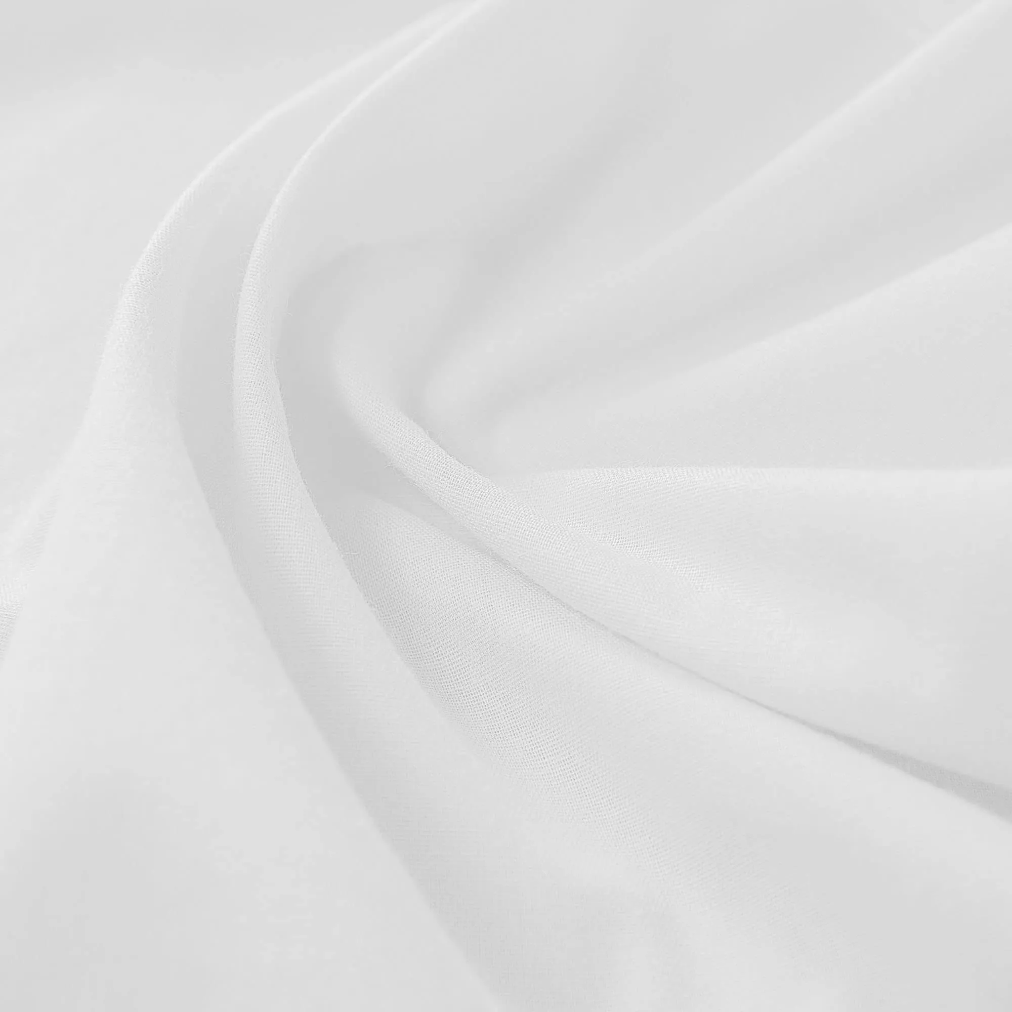 Poligino Federe Cuscini Letto Matrimoniale in Cotone Oeko-Tex 45x150 cm, Bianco - immagine 4