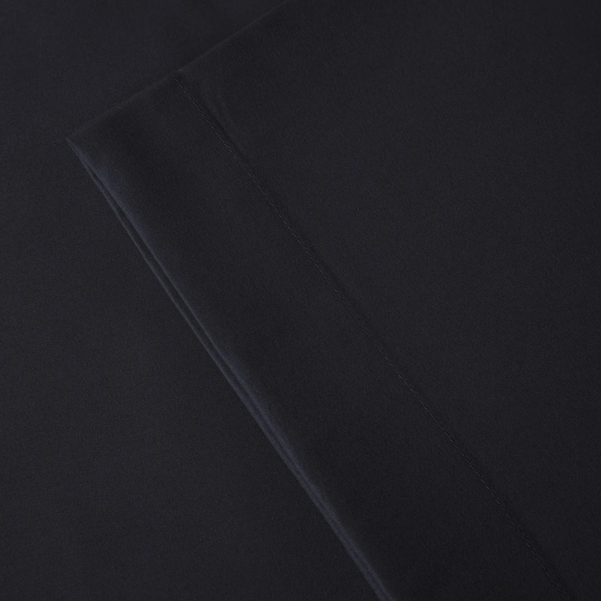 Poligino Federe Cuscini Letto Matrimoniale in Cotone, 50x70 cm, Set 2 Pezzi, Nero - immagine 5