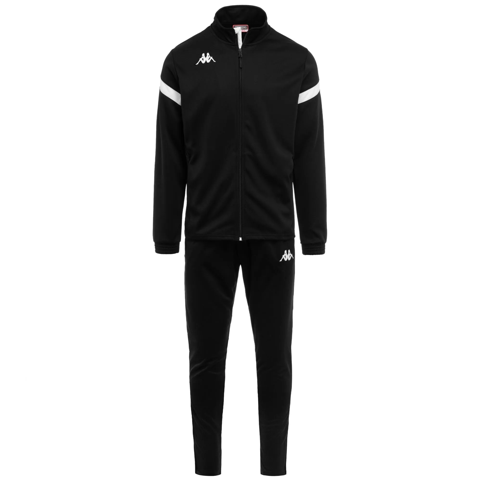 Kappa Dalcito Tuta da ginnastica, Nero / Bianco, 4XL Unisex Adulto - immagine 1