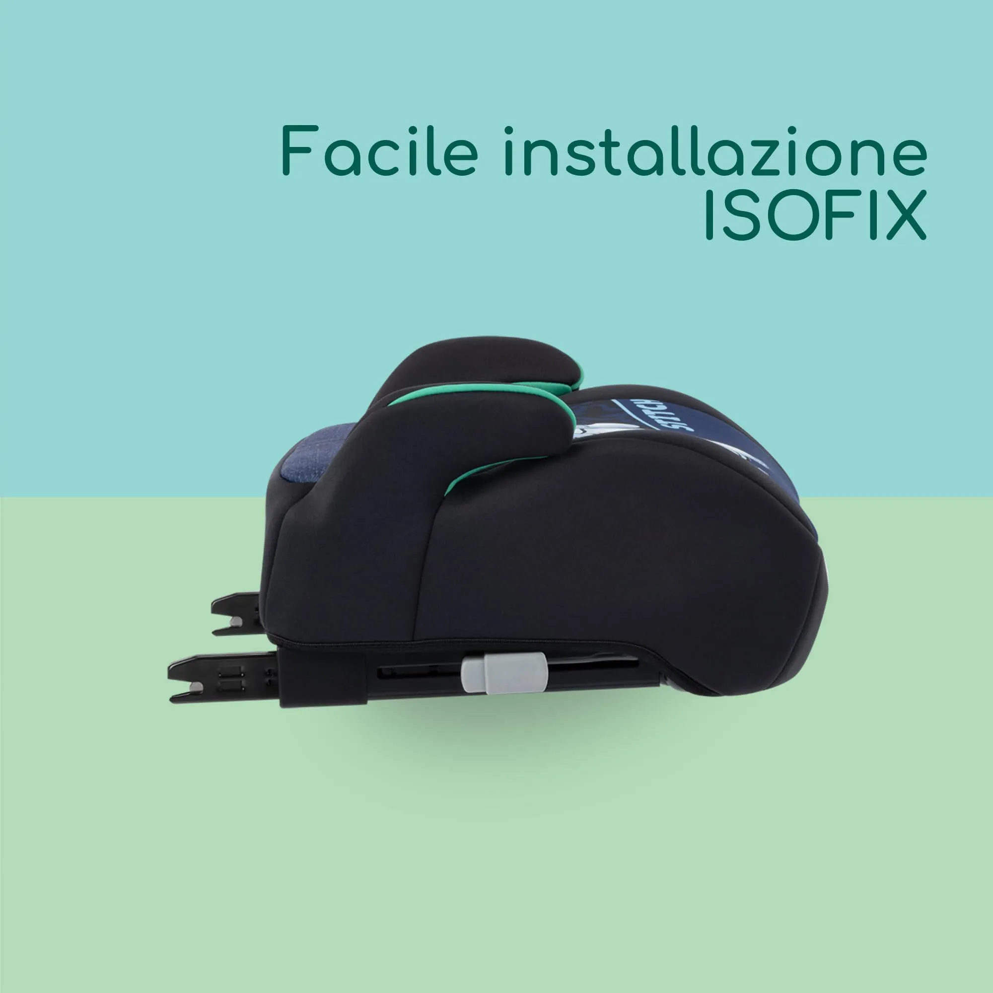 Bebeconfort Disney Manga i-Fix ISOFIX Booster Seat, 128–150cm, Authentic Stitch - immagine 3