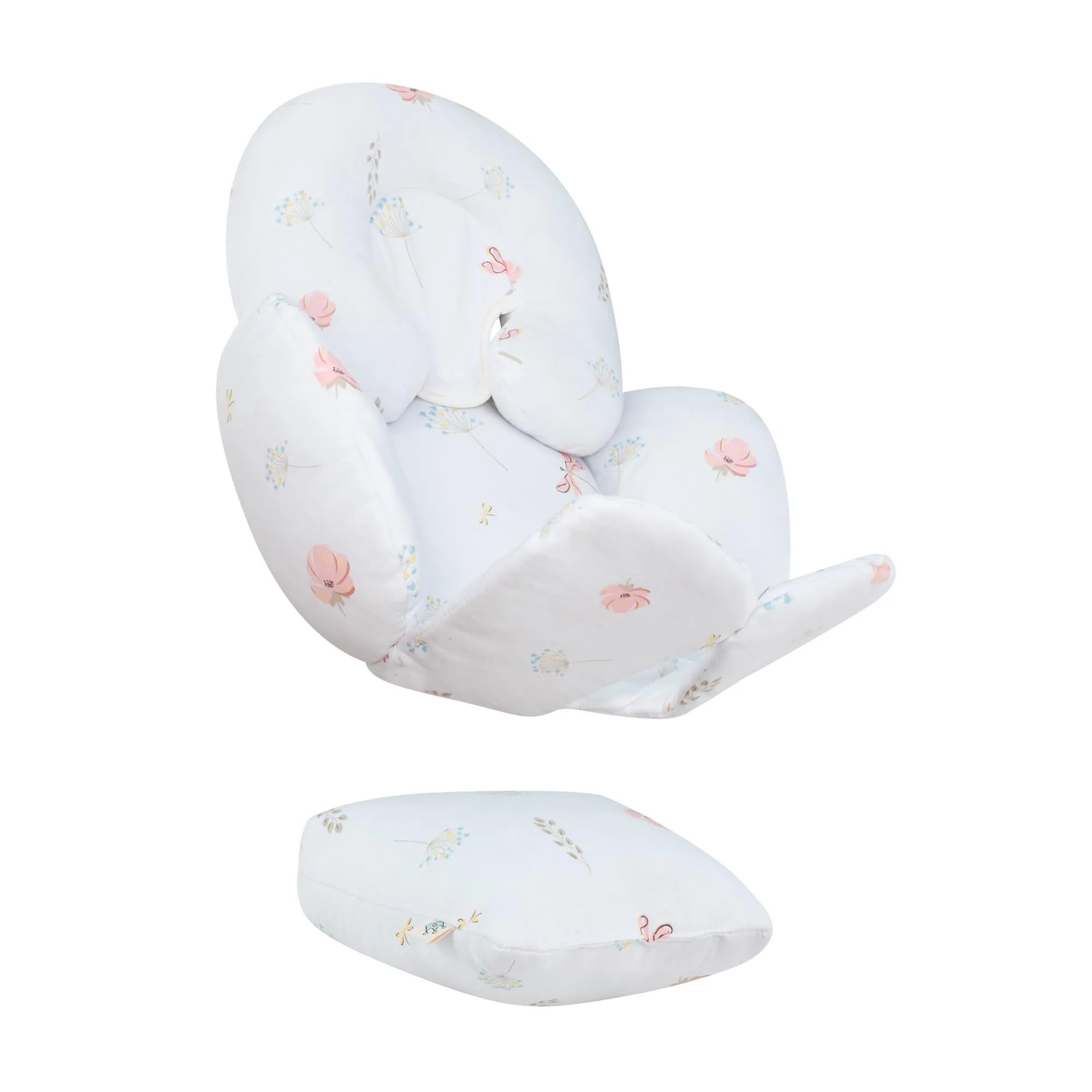 JYOKO Kids Riduttore Antiallergico Universale per Ovetto, Passeggino e Navicella, 100% Cotone (Dragonfly, 3 Pezzi) - immagine 1