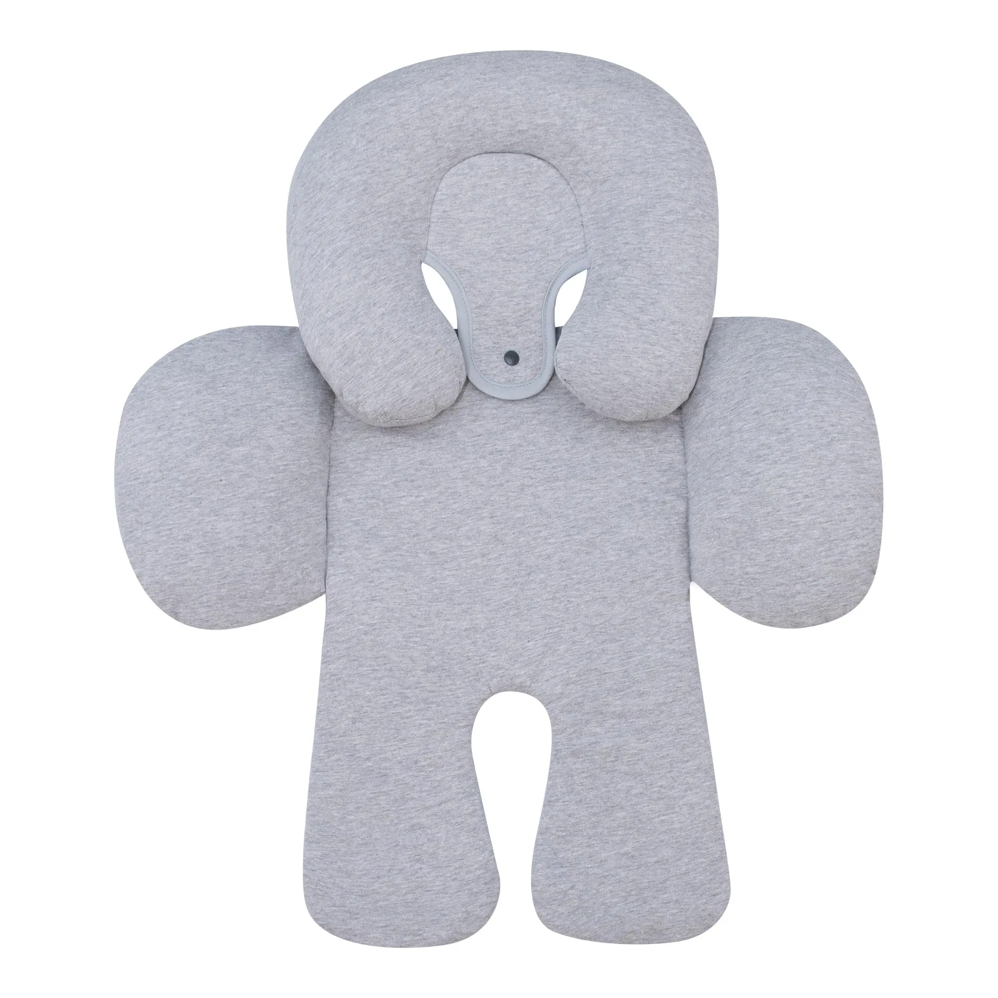 JYOKO Riduttore Antiallergico Universale per Ovetto, Passeggino e Navicella in Cotone, 3 Pezzi - Grey Stone - immagine 7