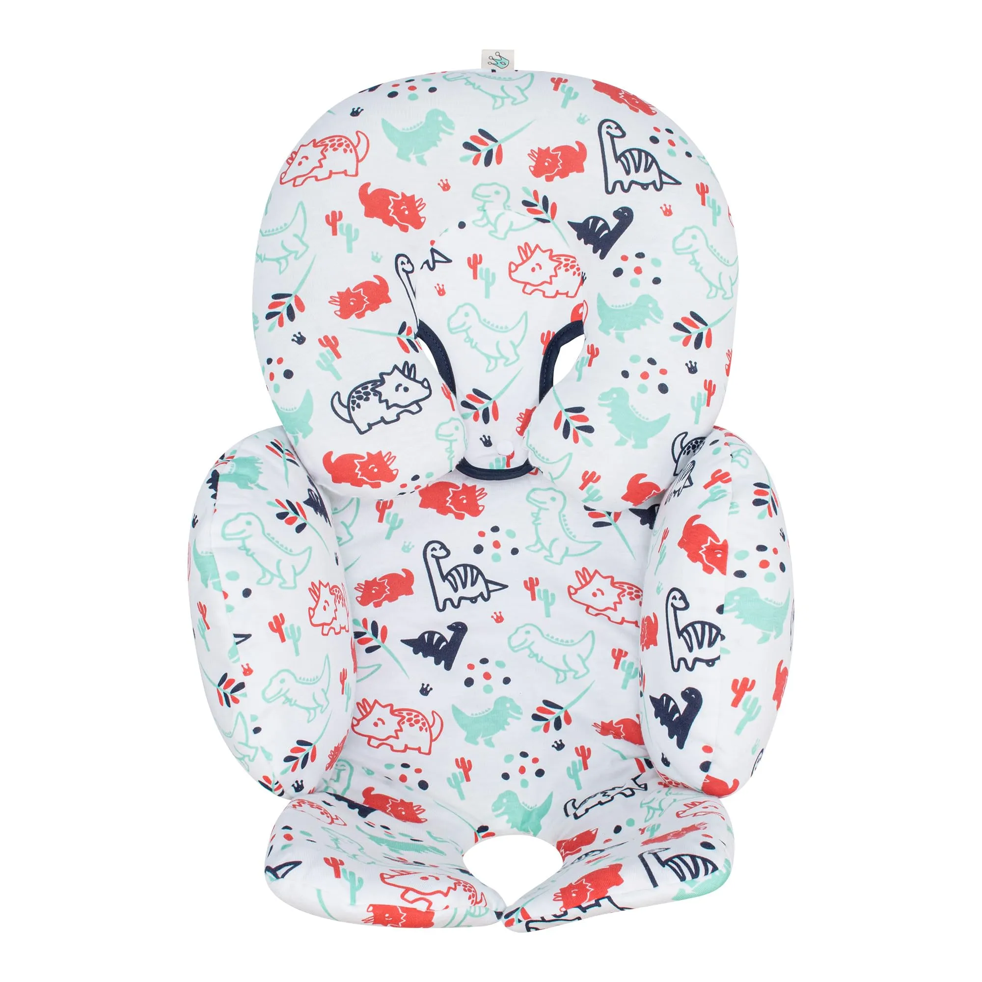 JYOKO Kids Riduttore Antiallergico Universale per Ovetto, Passeggino e Navicella in Cotone, 3 Pezzi (Dino Party) - immagine 5