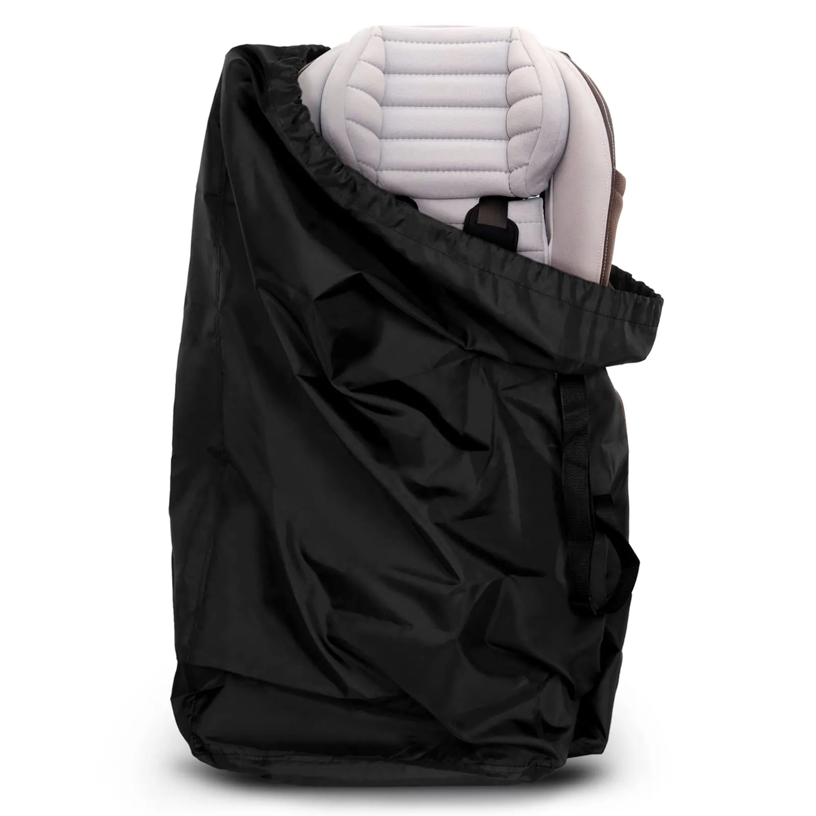 LIHAO Borsa da Viaggio per Passeggino con Tracolla, 117x53x33cm, Nero - immagine 1
