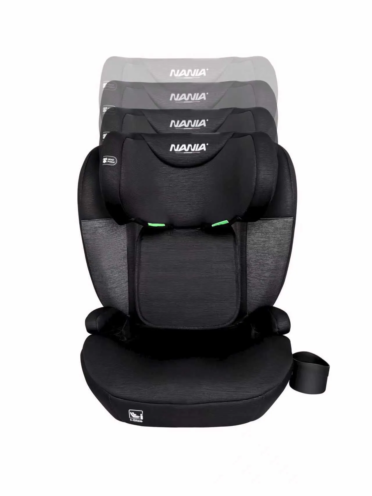 Nania Torino Seggiolino Auto 76-150 cm, 9-36 kg, Poggiatesta Regolabile e Protezione Laterale - immagine 3