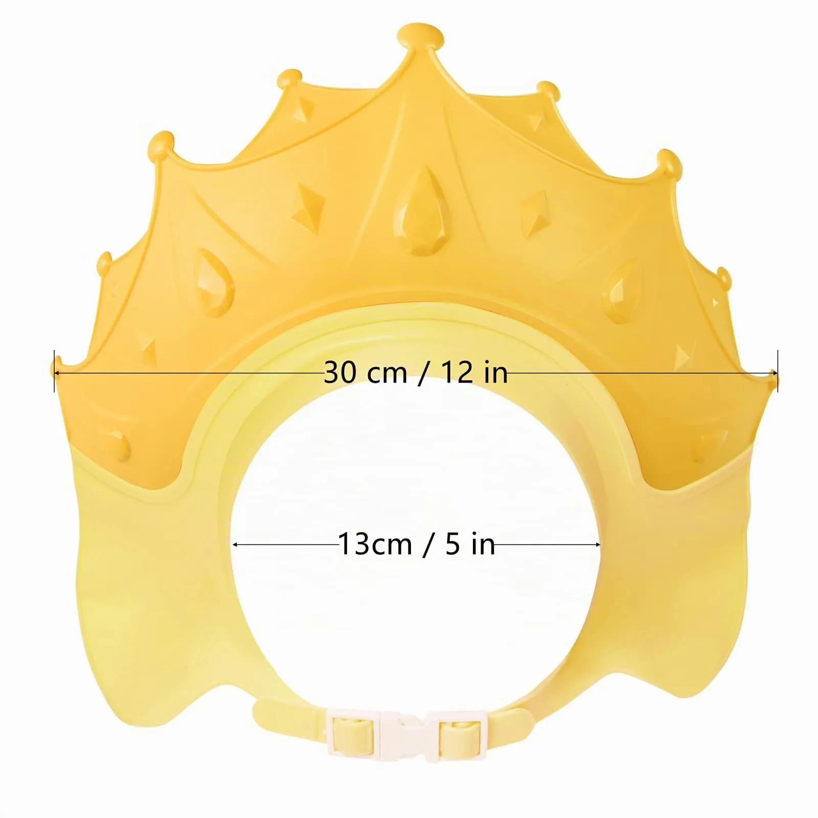 FUSACONY Cappello Doccia per Bambini in Silicone Morbido Regolabile (2-Pack) - immagine 4