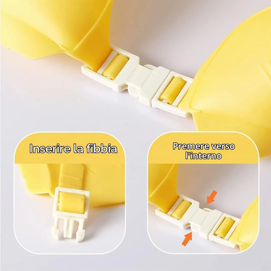 FUSACONY Cappello Doccia per Bambini in Silicone Morbido Regolabile (2-Pack) - immagine 5