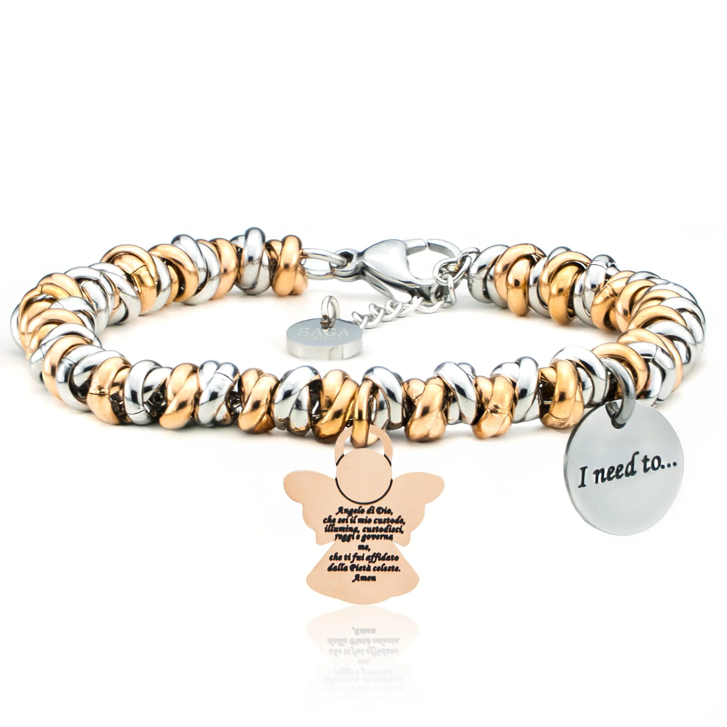 Saga Gioielli Bracciale Donna I Need To Collections Angelo Custode - immagine 1