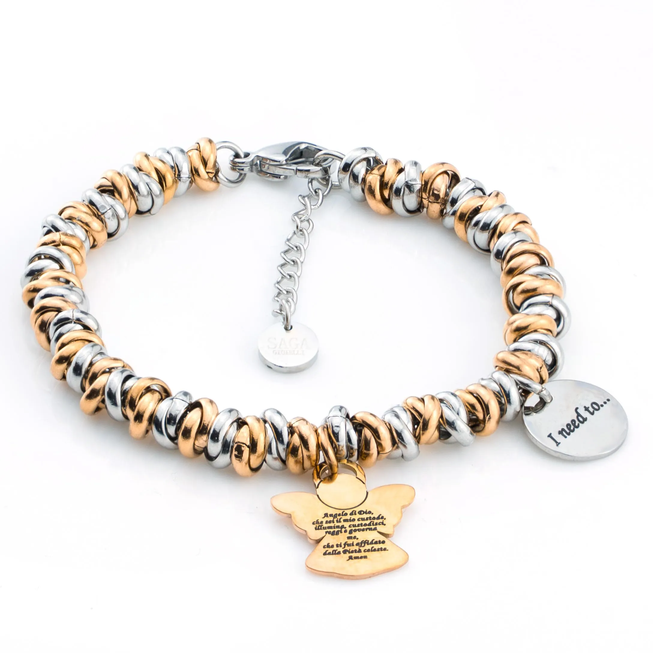 Saga Gioielli Bracciale Donna I Need To Collections Angelo Custode - immagine 2