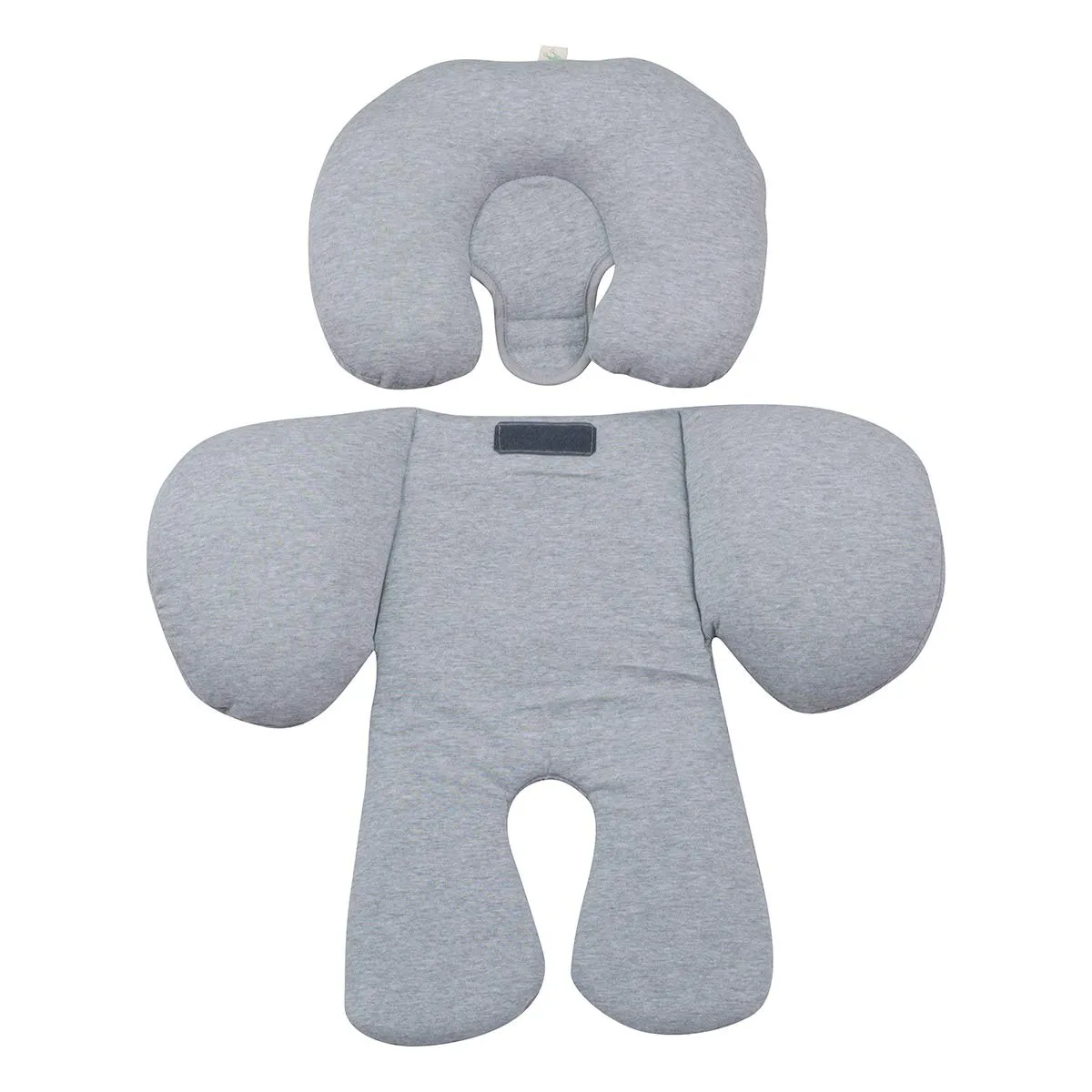 JYOKO Riduttore Antiallergico Universale per Ovetto, Passeggino e Navicella, 100% Cotone, Grey Stone, 2 Pezzi - immagine 7